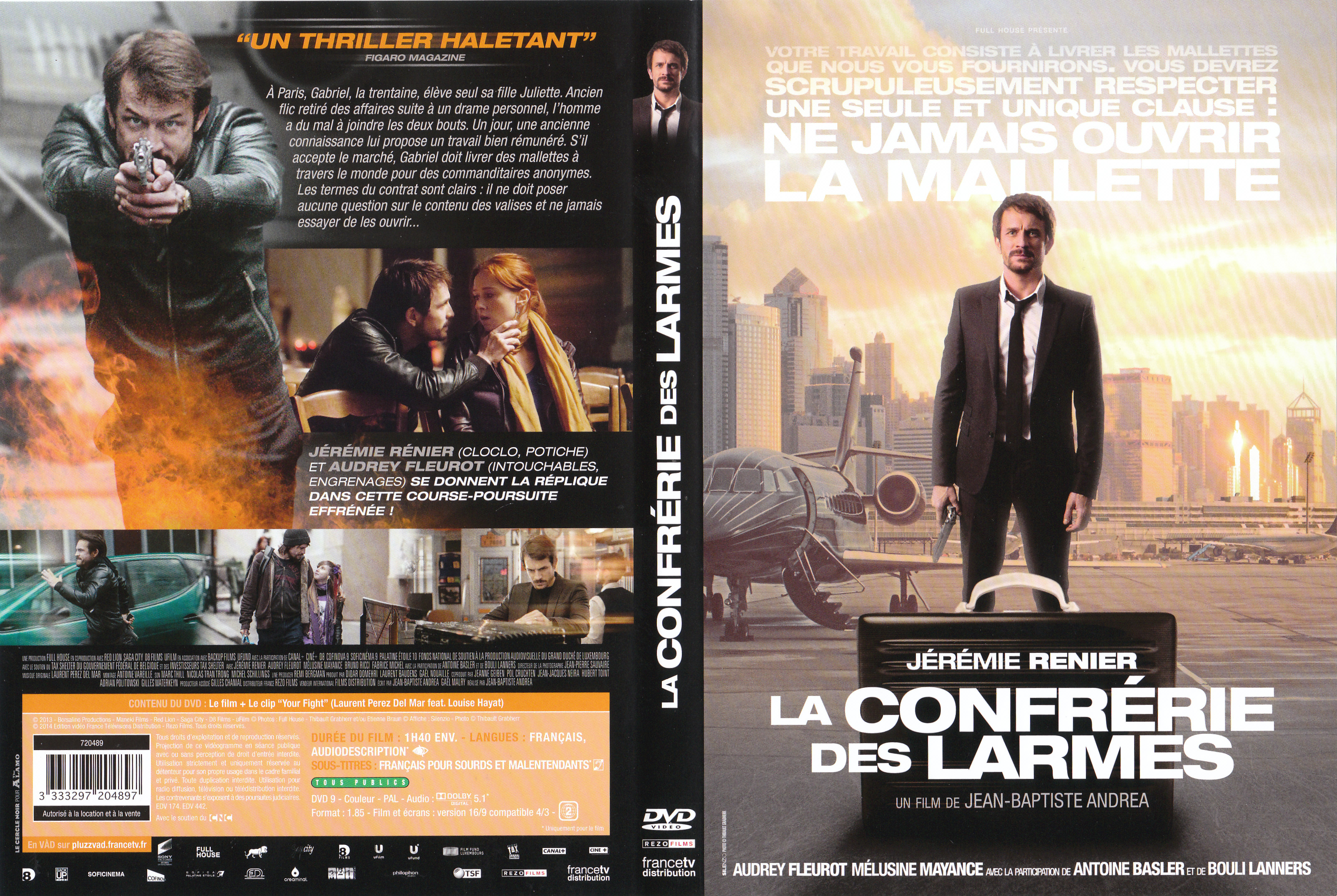 Jaquette DVD La Confrrie des larmes