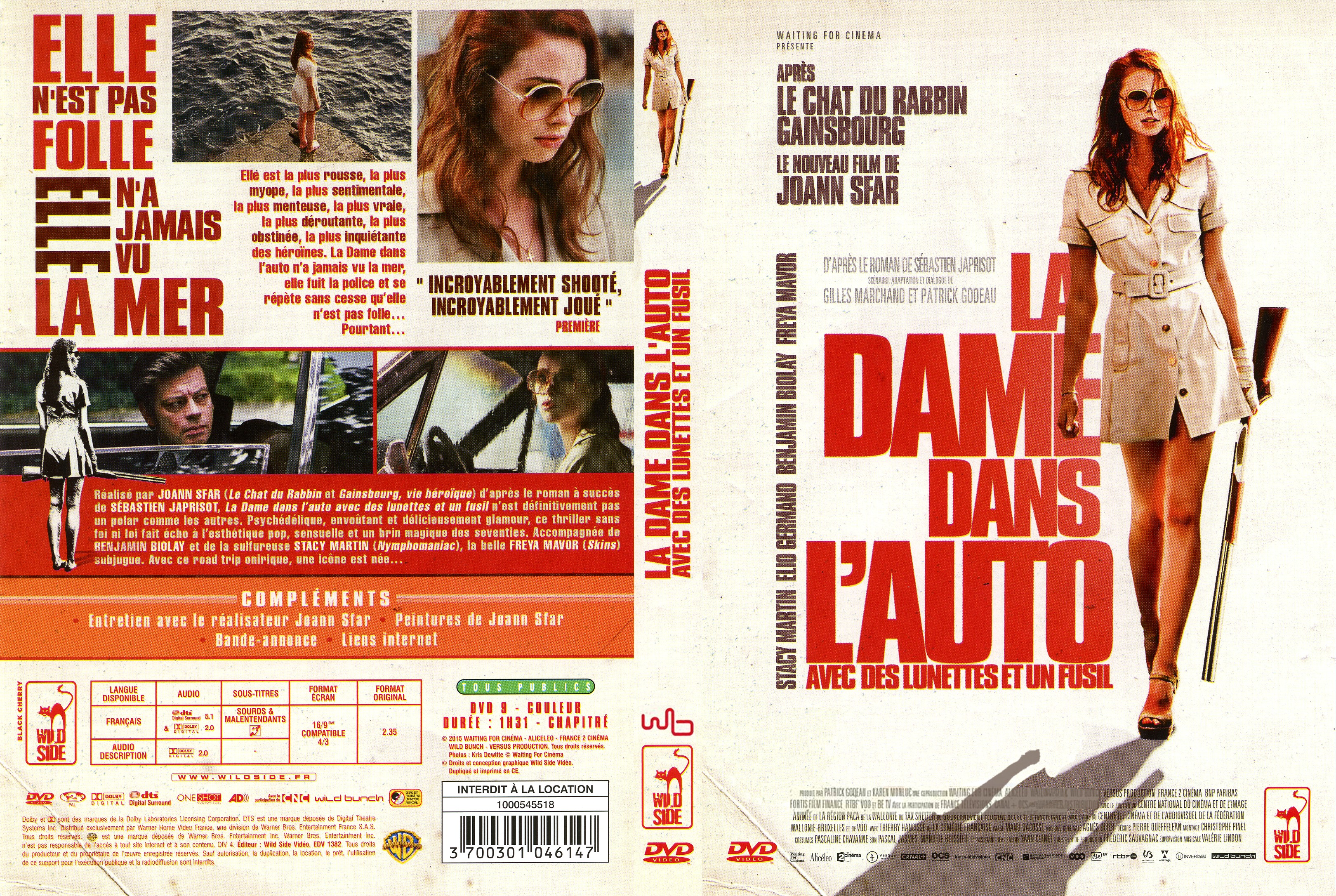 Jaquette DVD La Dame dans l