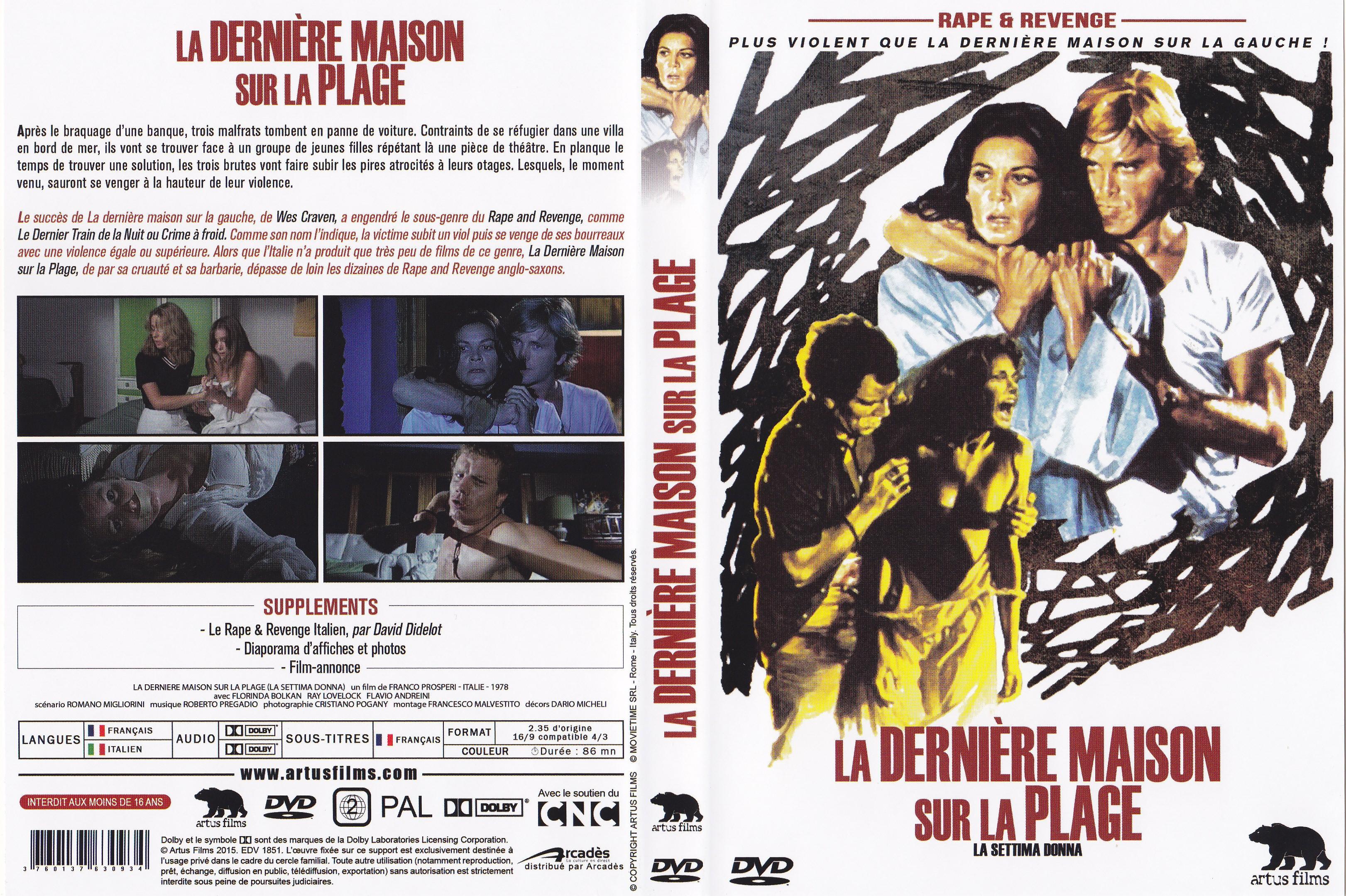 Jaquette DVD La Dernire Maison sur la Plage