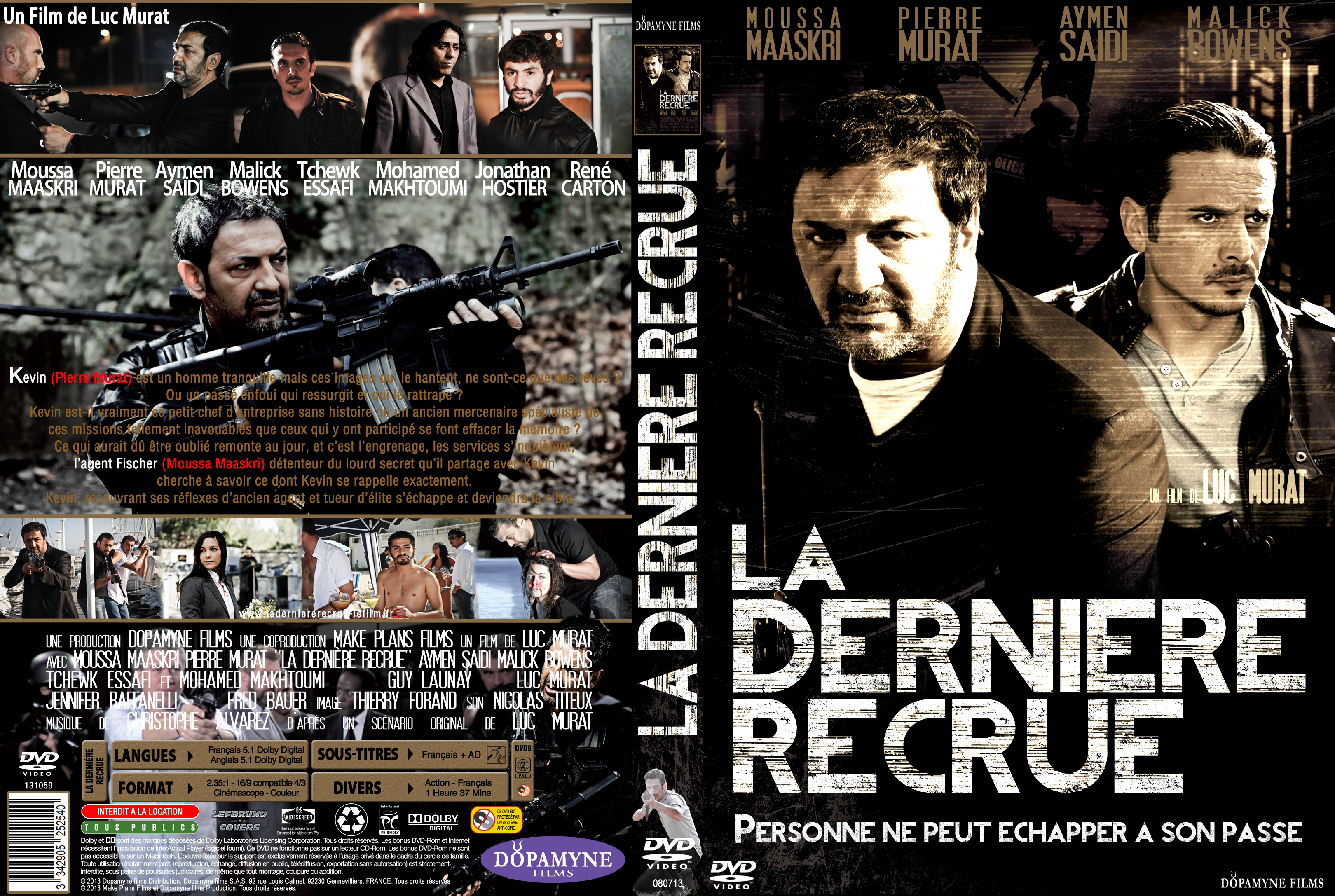 Jaquette DVD La Dernire Recrue custom