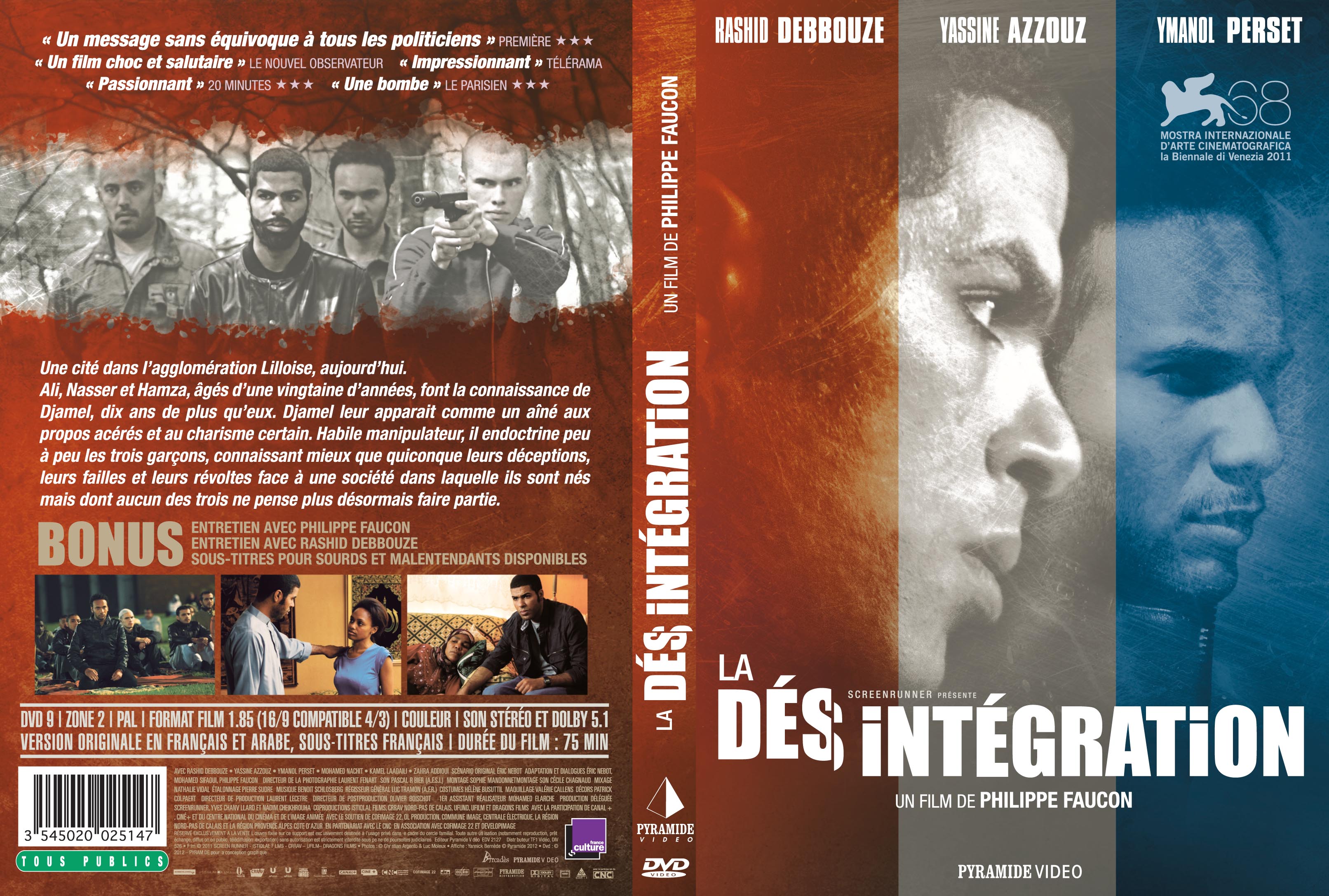Jaquette DVD La Dsintgration