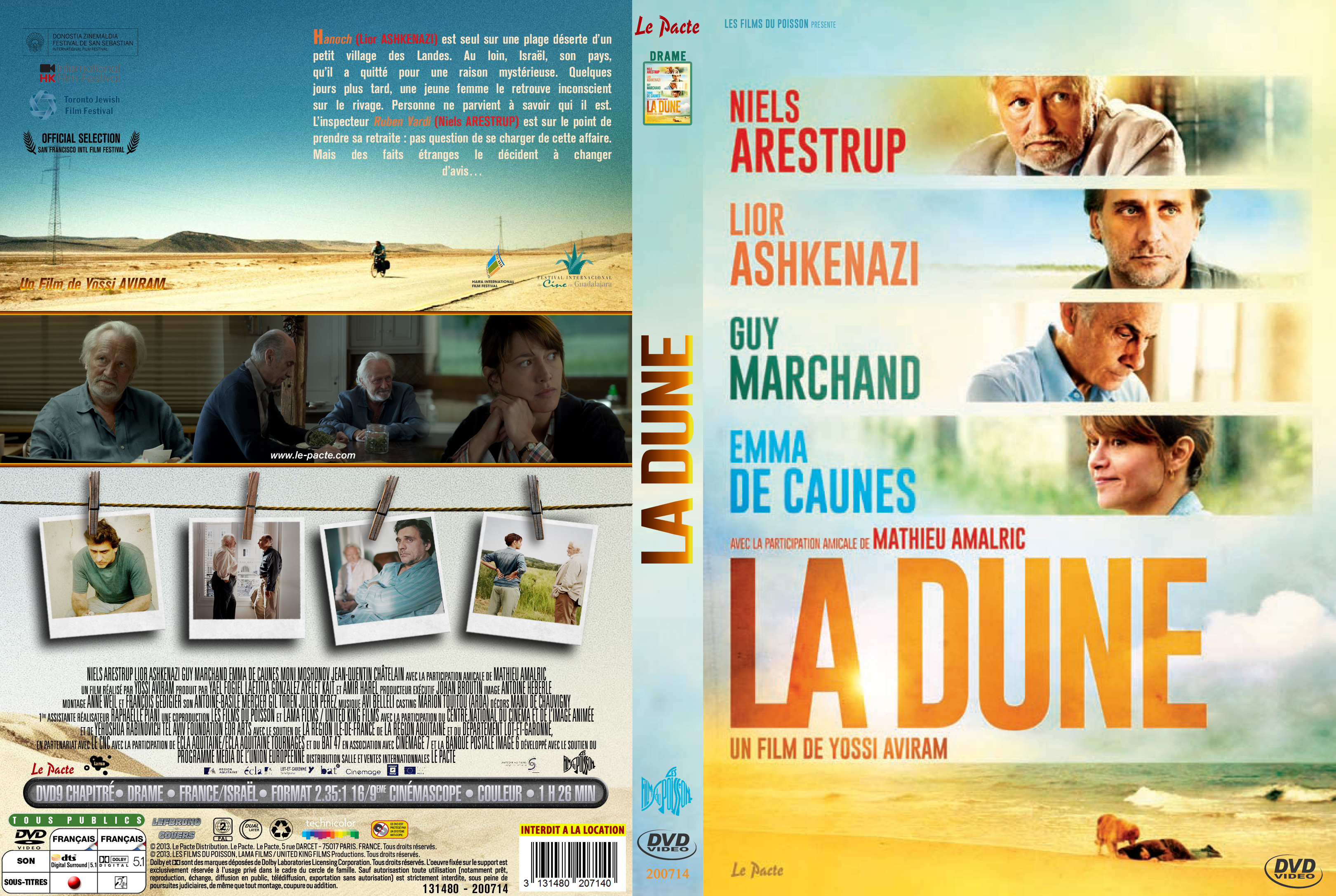 Jaquette DVD La Dune custom