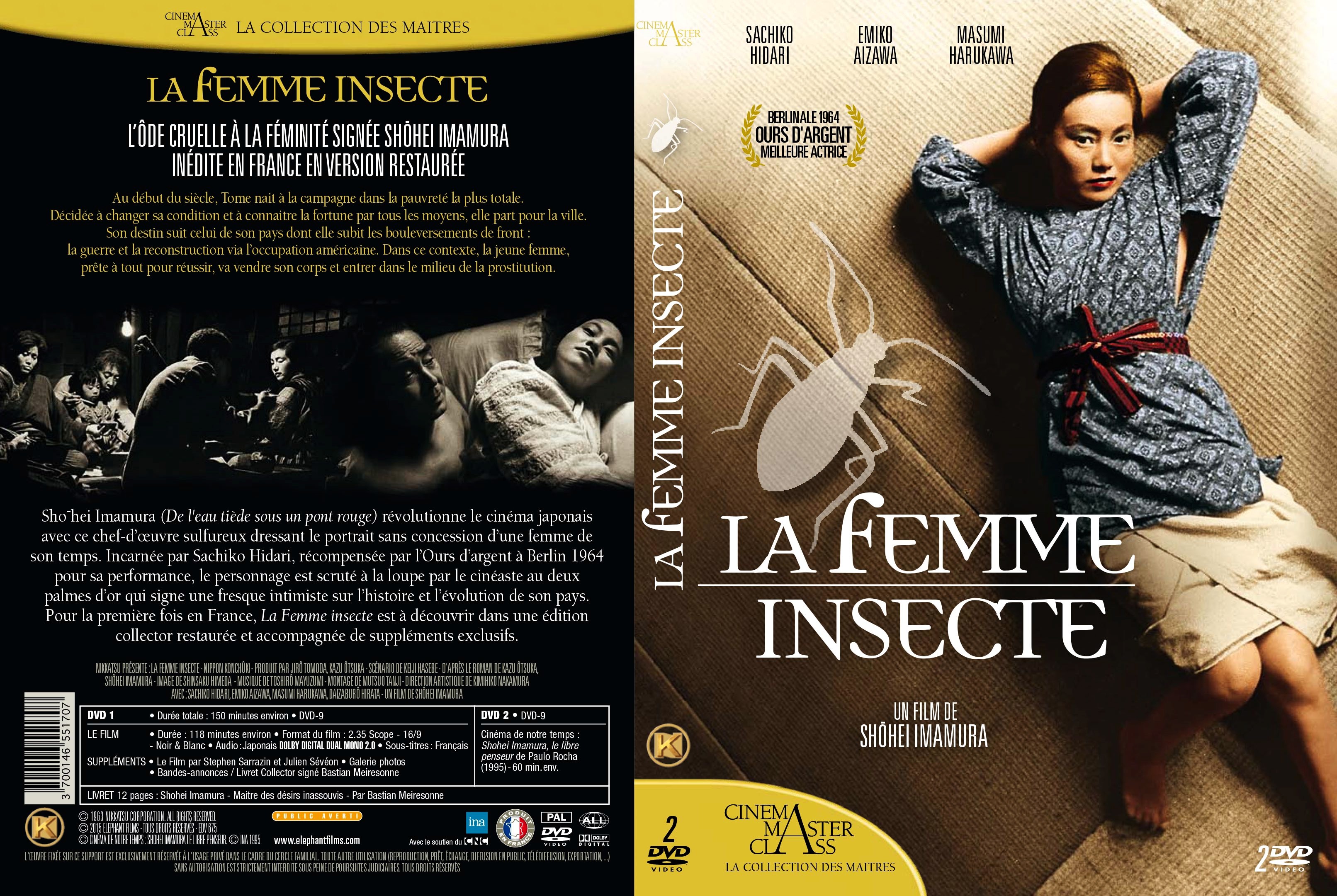 Jaquette DVD La Femme Insecte custom