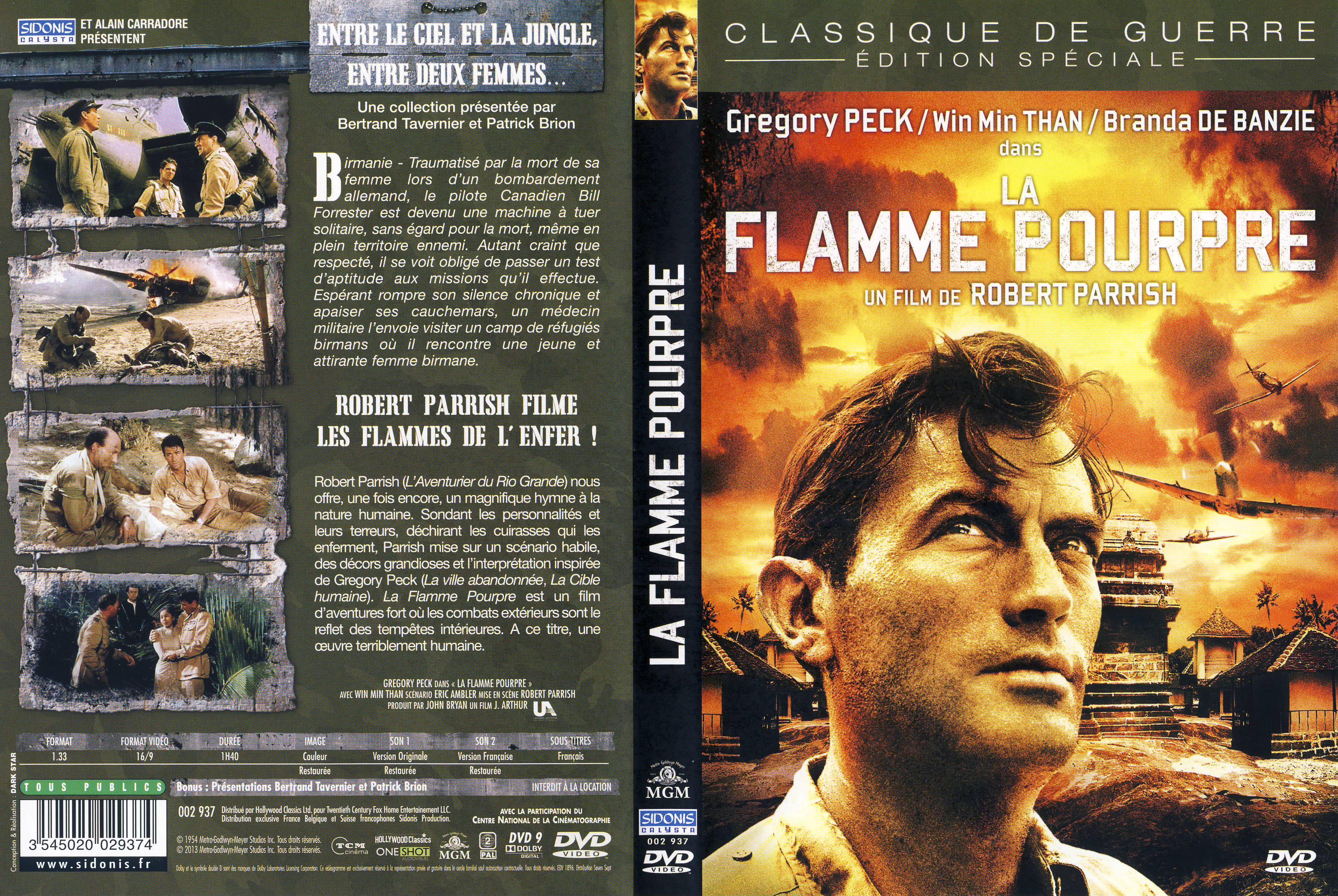 Jaquette DVD La Flamme pourpre