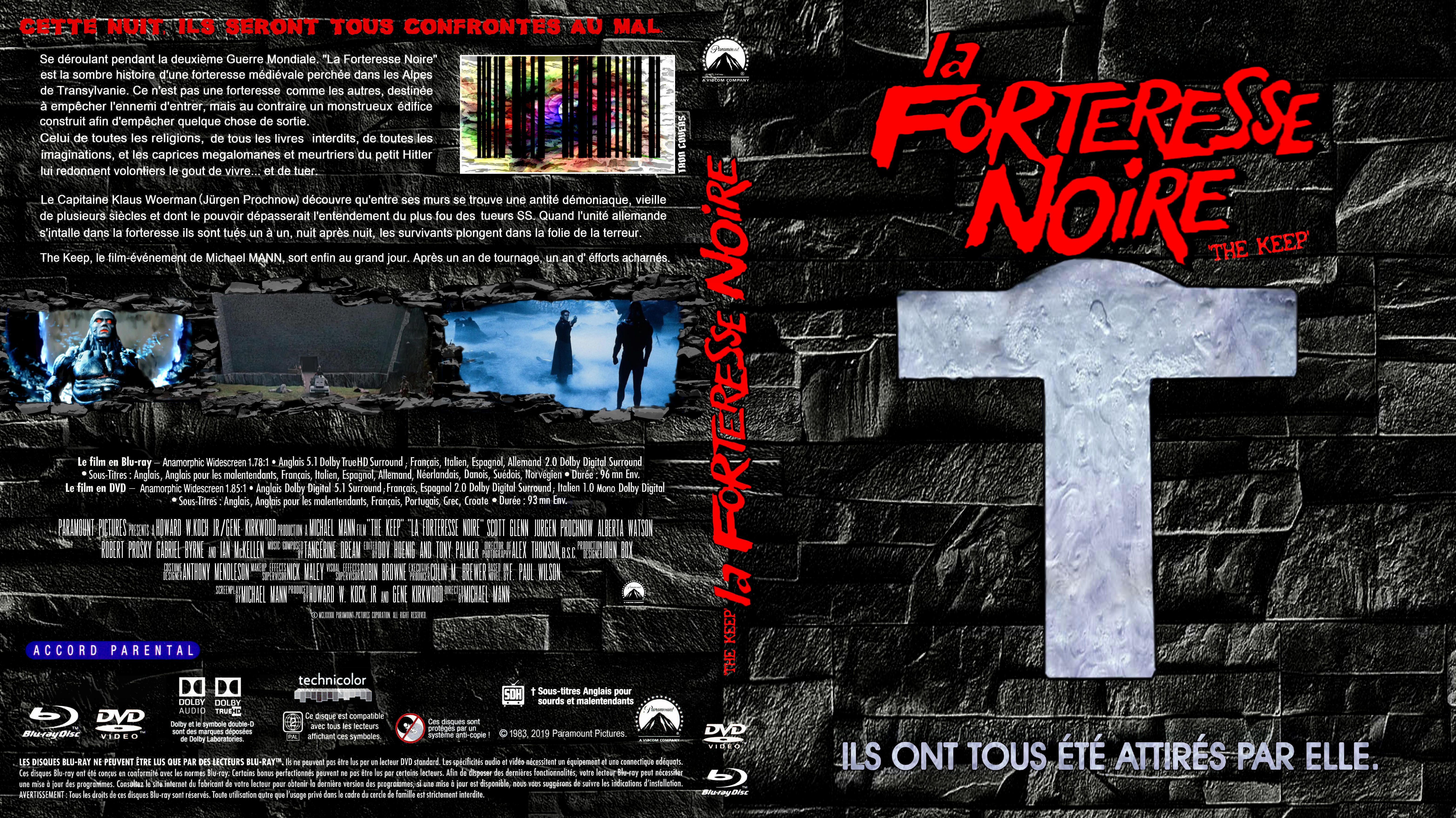 Jaquette DVD La Forteresse Noire custom (BLU-RAY)