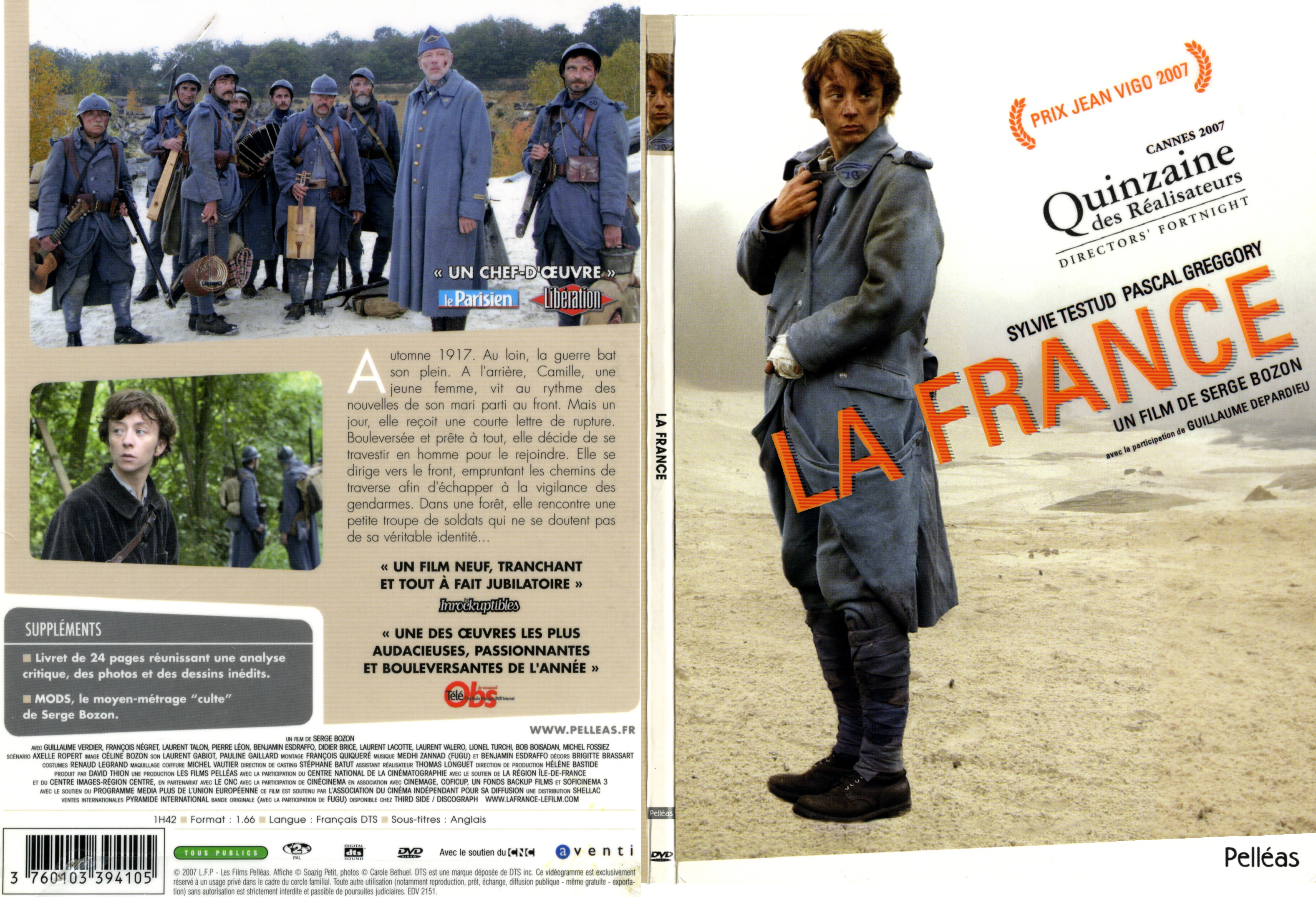 Jaquette DVD La France