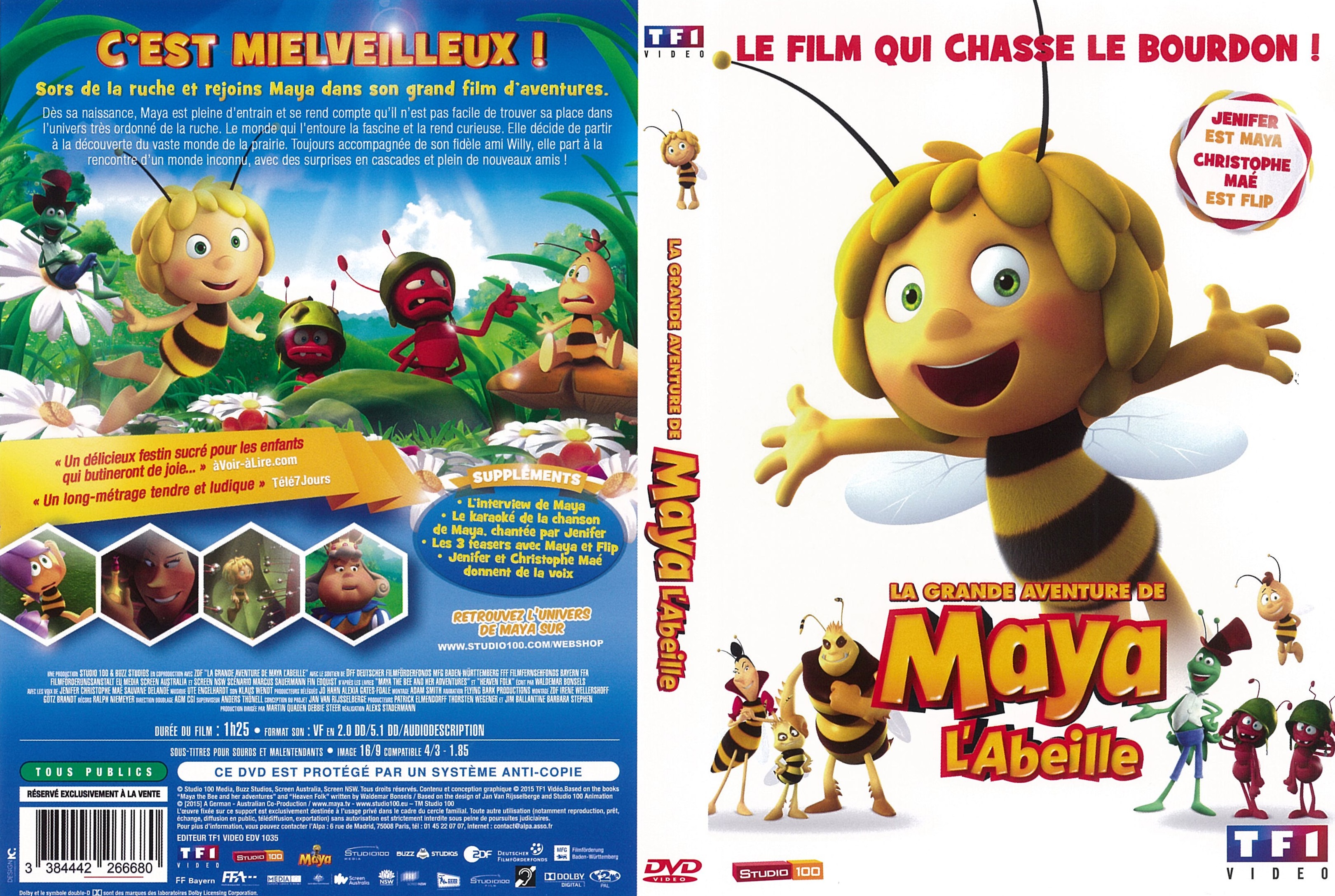 Jaquette DVD La Grande aventure de Maya l