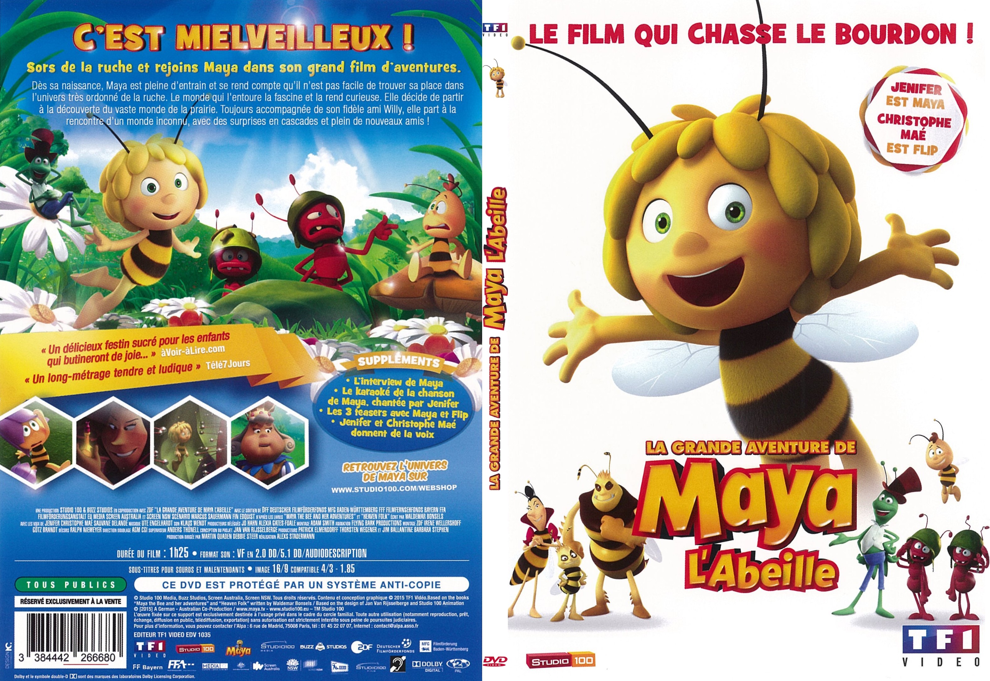 Jaquette DVD La Grande aventure de Maya l