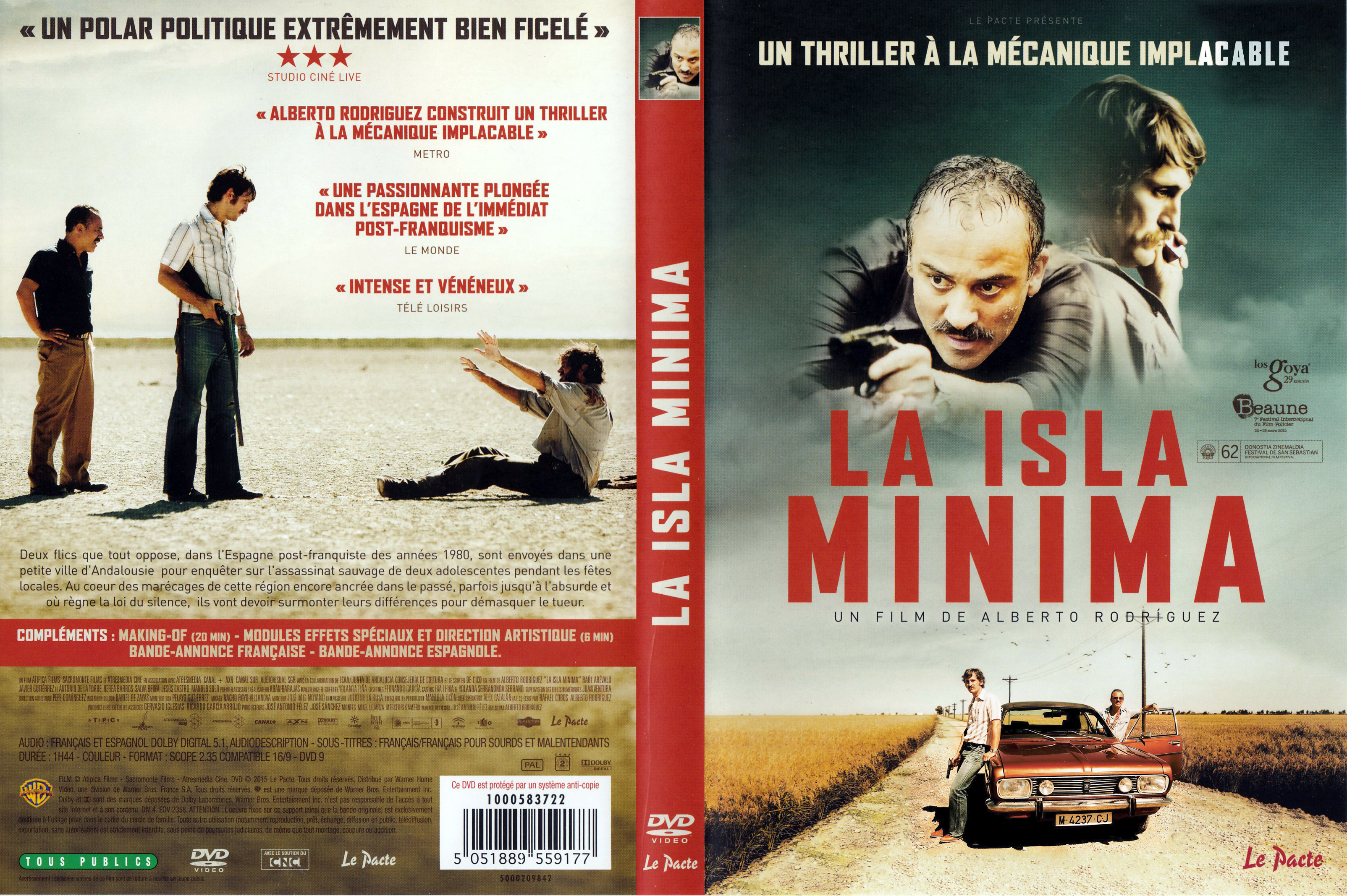 Jaquette DVD La Isla minima