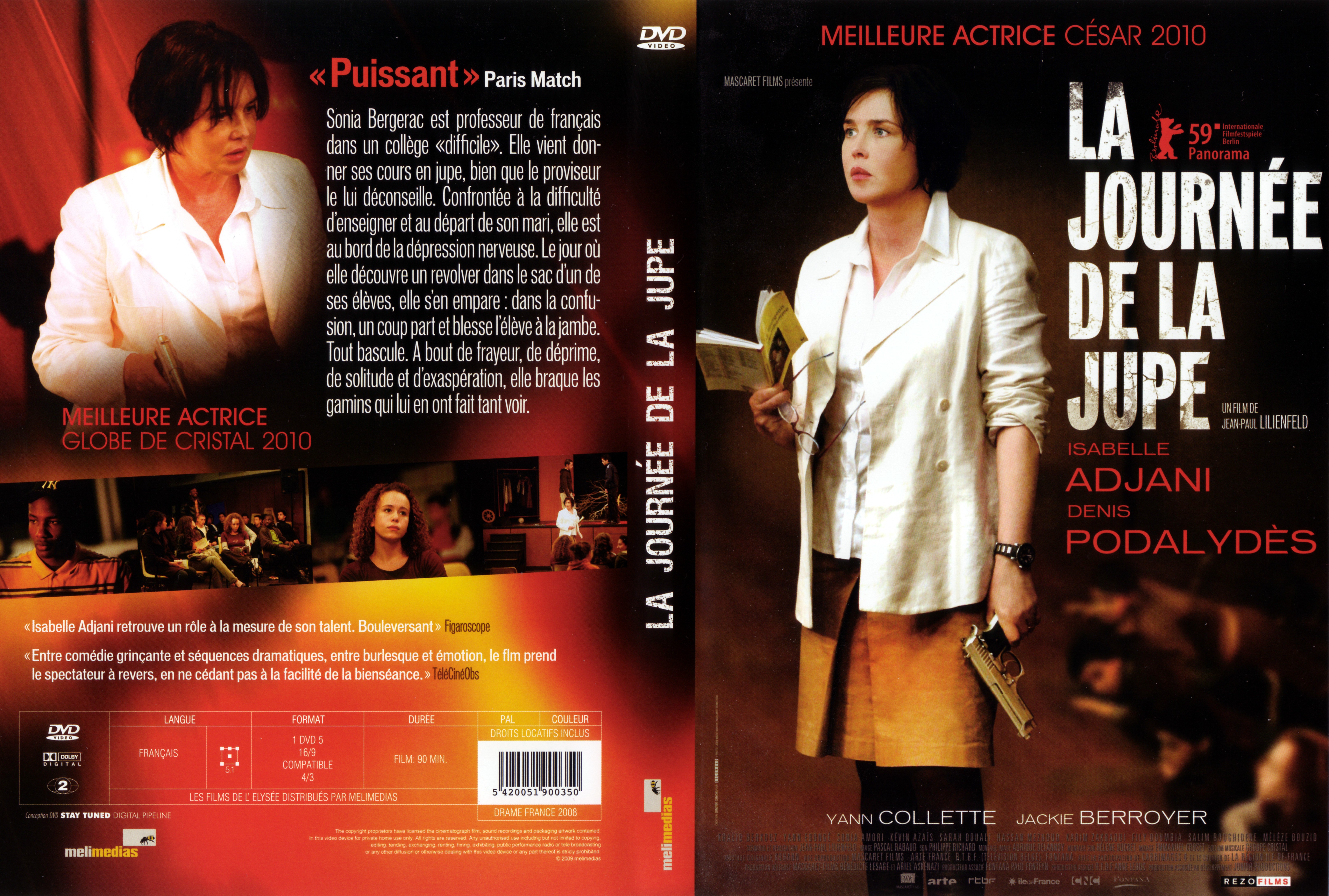 Jaquette DVD La Journe de la jupe v2
