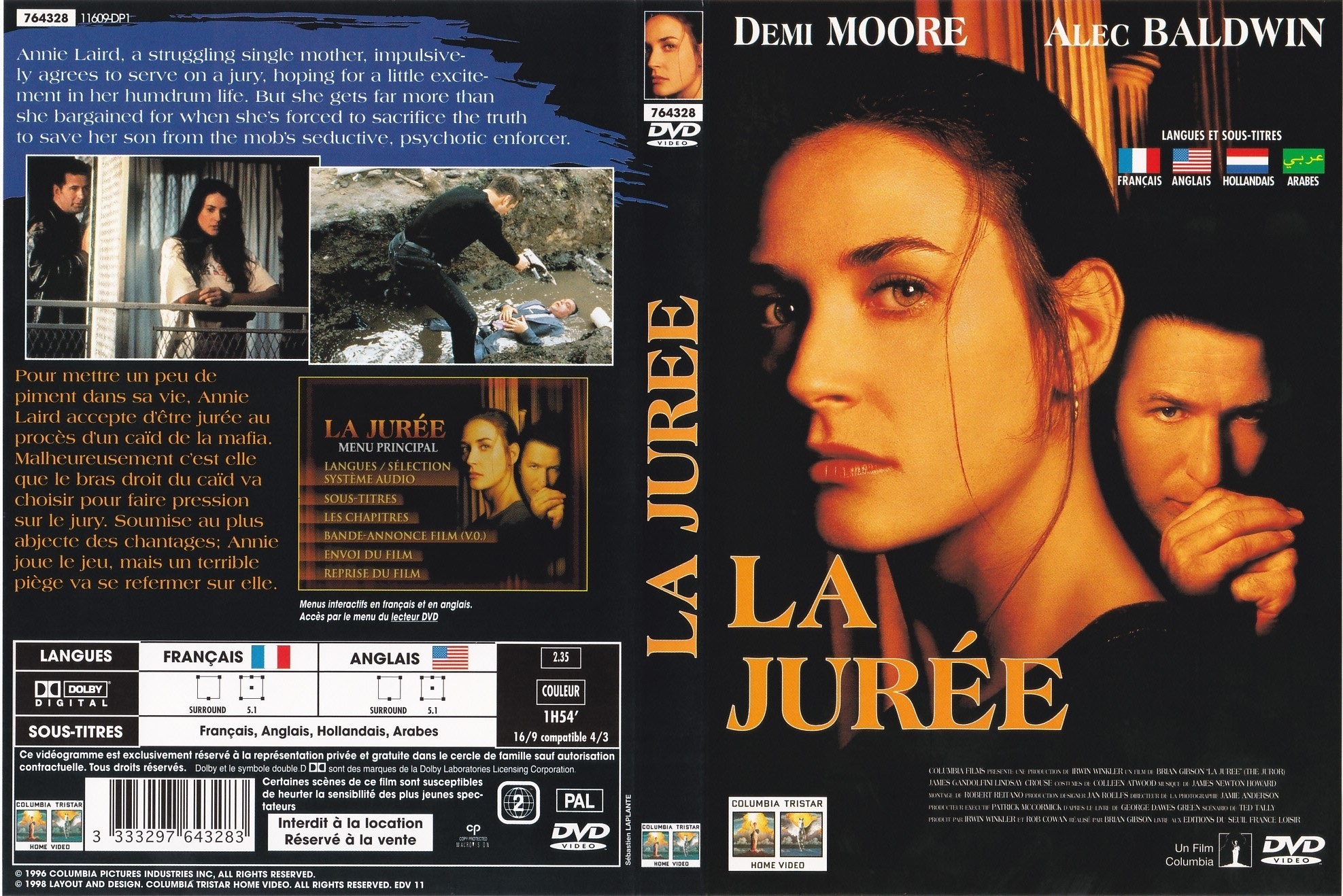 Jaquette DVD La Jure v2