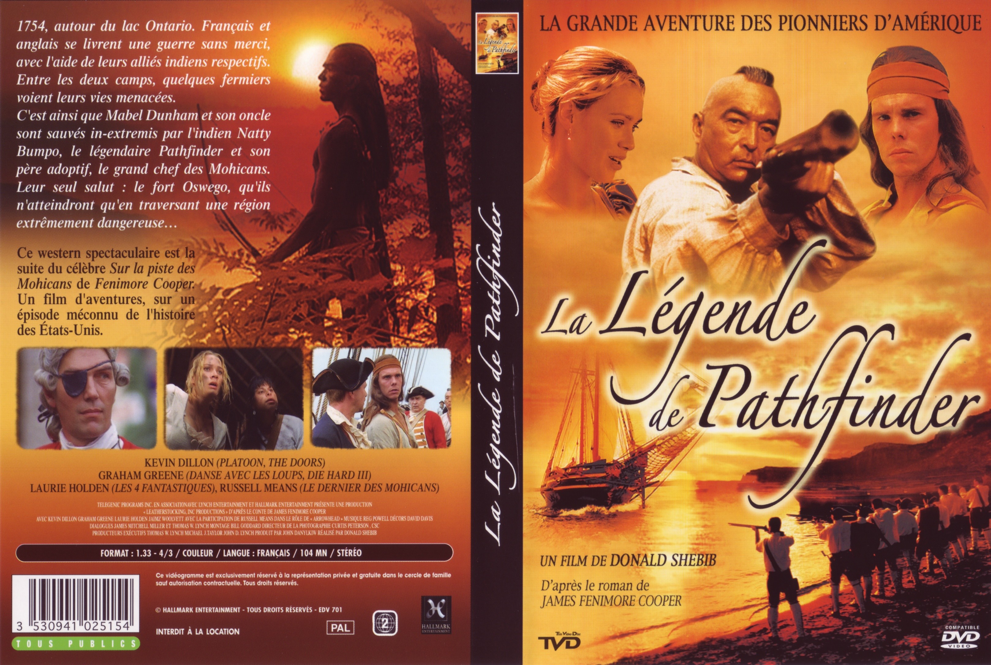Jaquette DVD La Lgende de Pathfinder