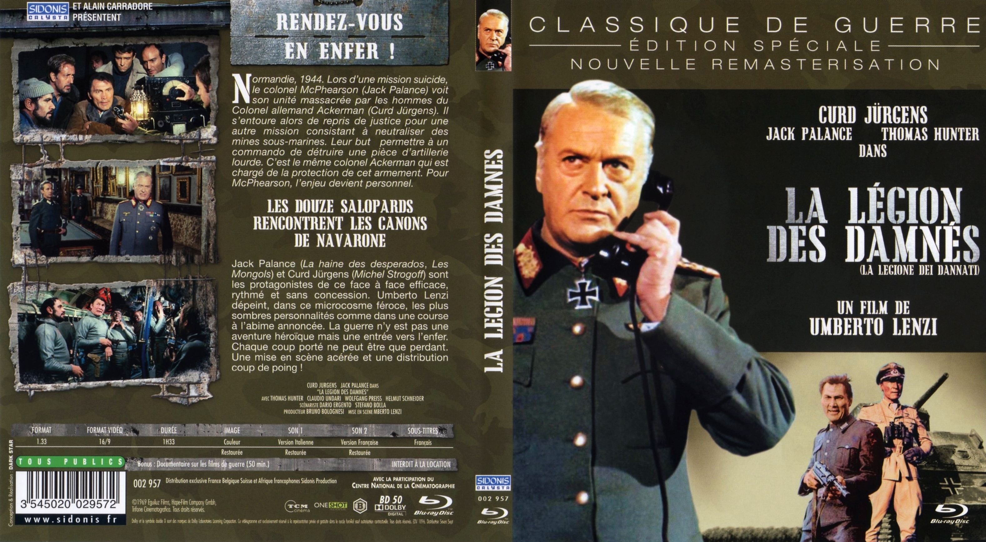 Jaquette DVD La Legion des damnes (BLU-RAY)