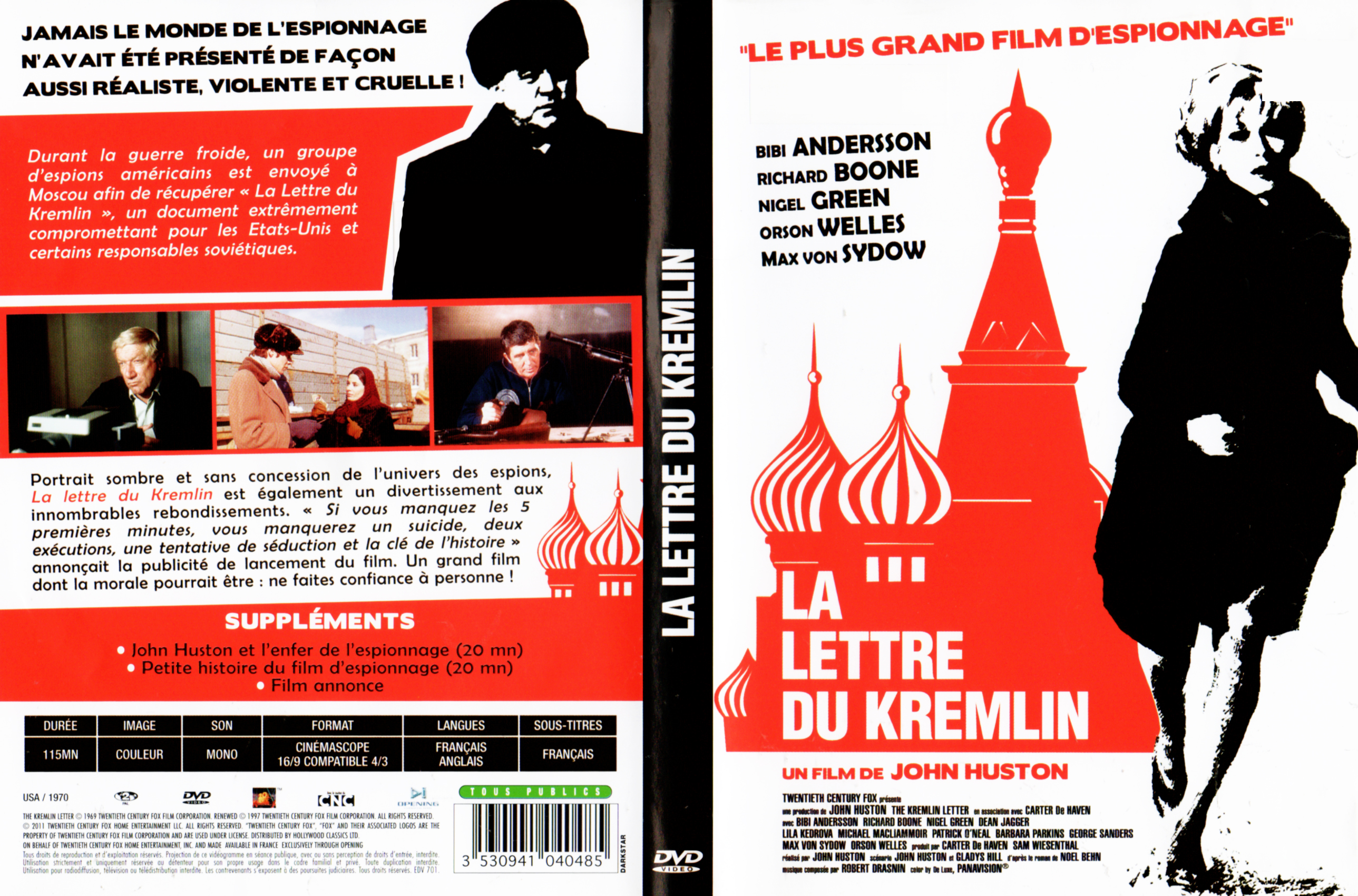 Jaquette DVD La Lettre du Kremlin
