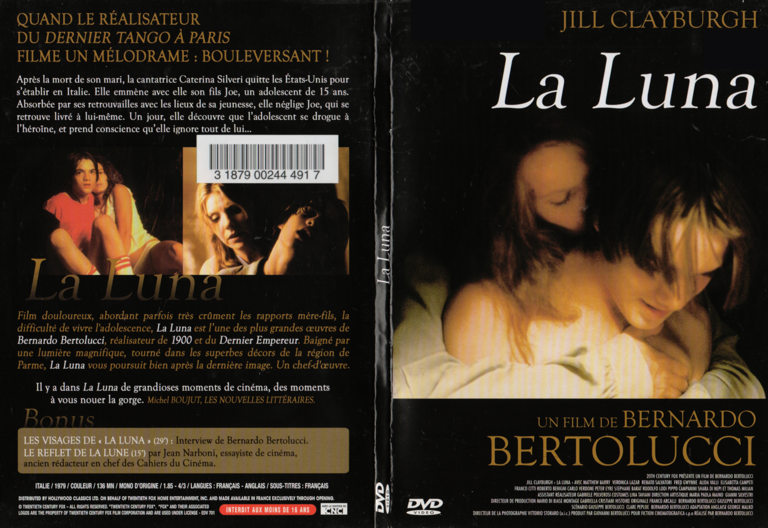 Jaquette DVD La Luna