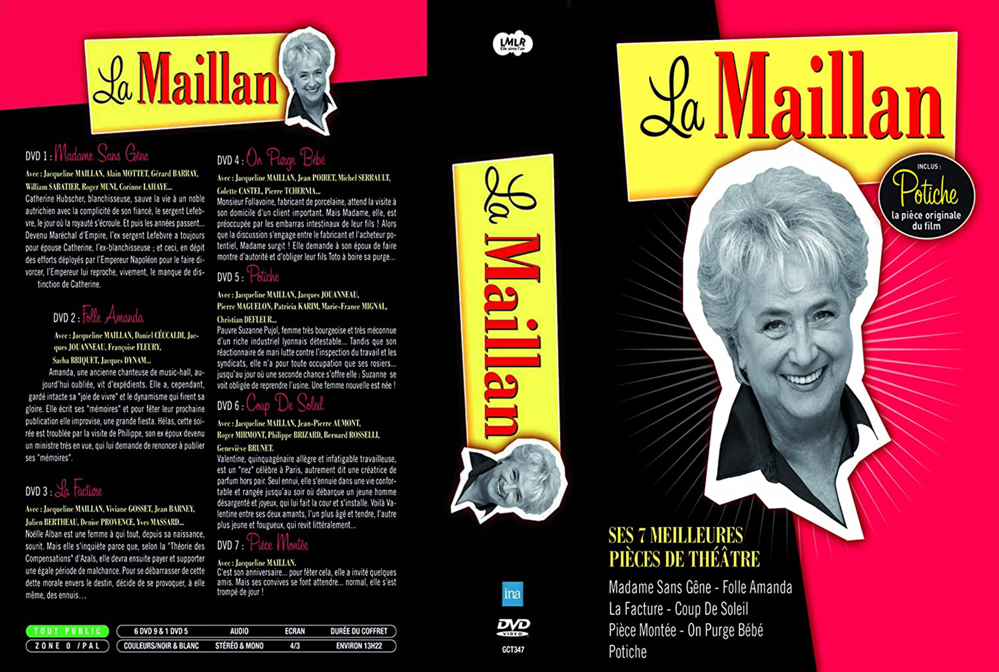 Jaquette DVD La Maillan