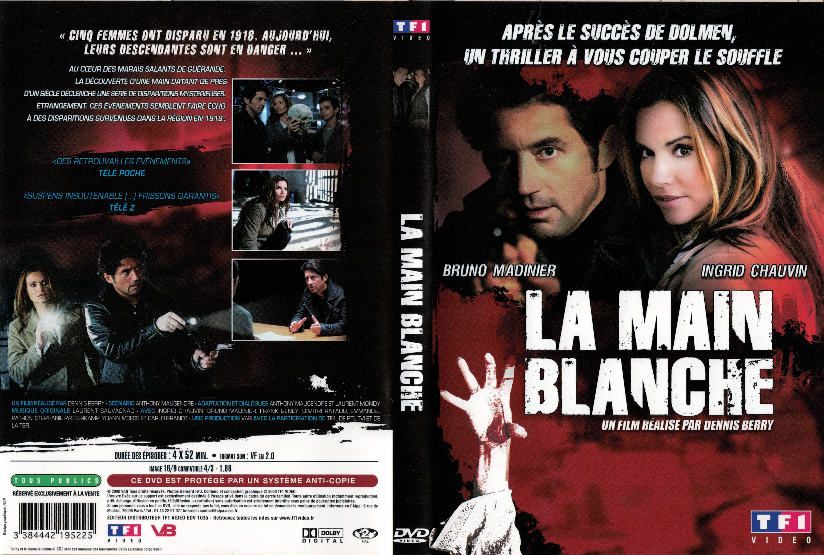 Jaquette DVD La Main Blanche