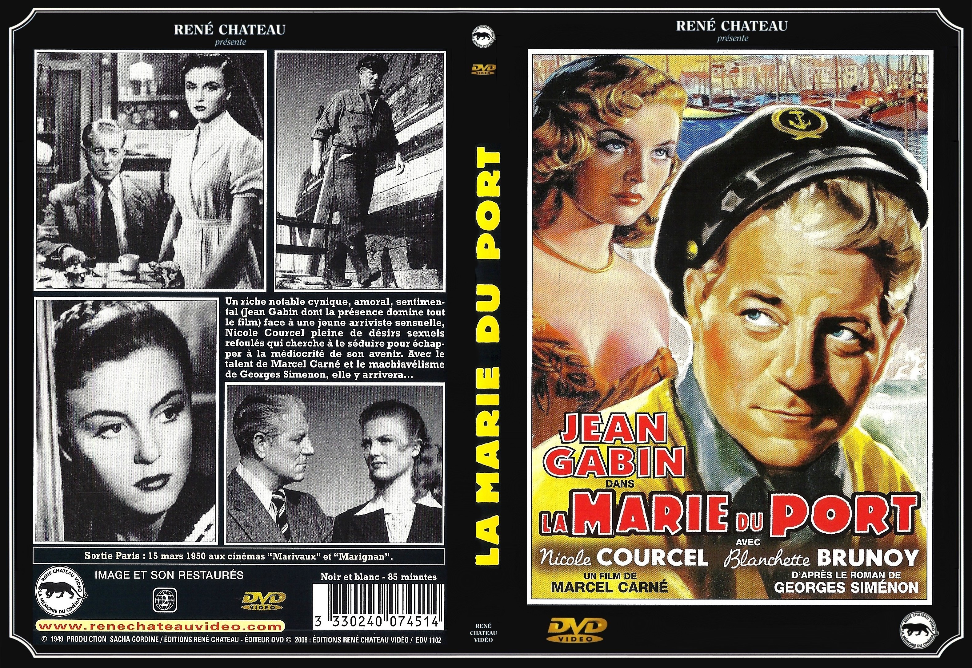 Jaquette DVD La Marie du port - SLIM