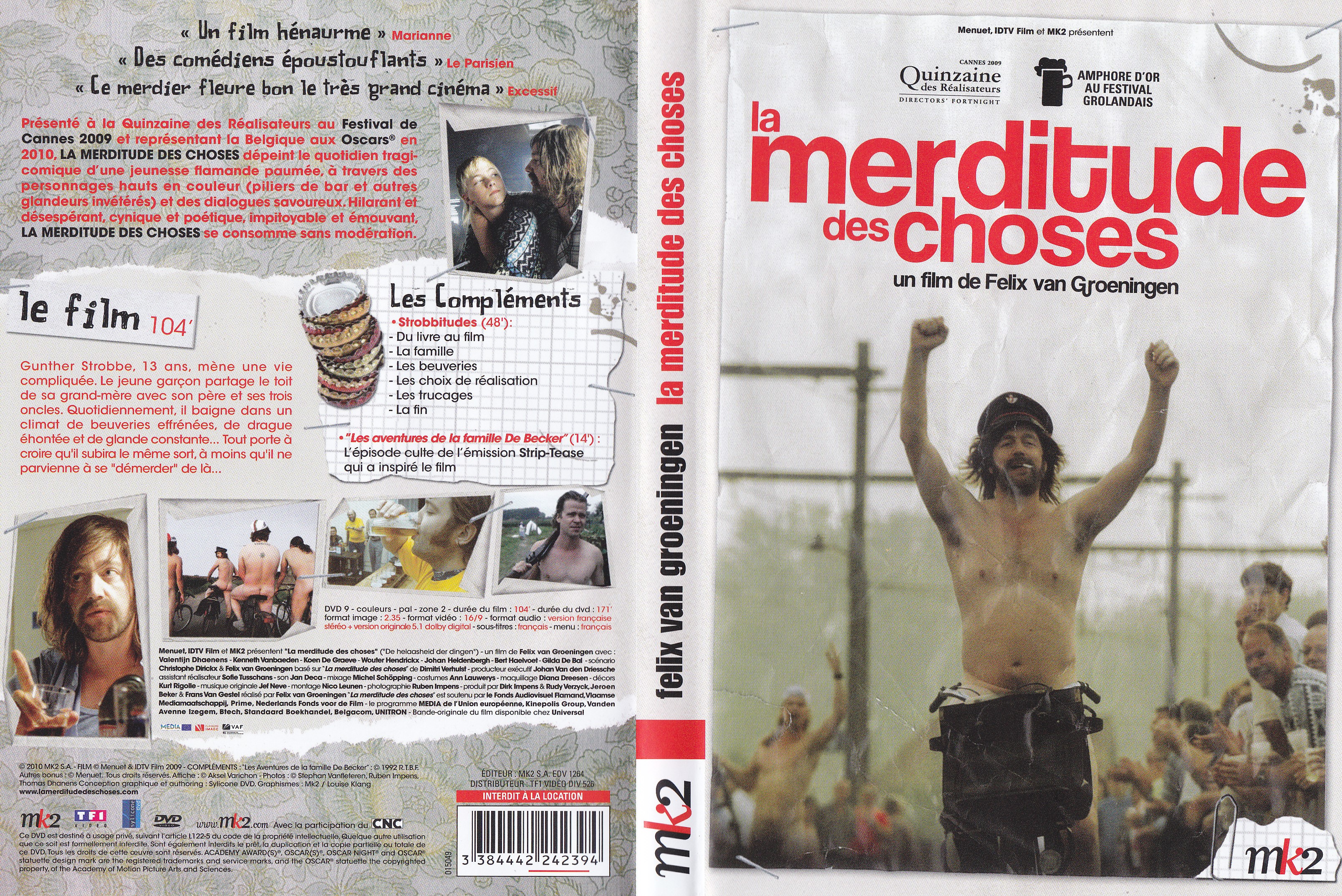 Jaquette DVD La Merditude des Choses
