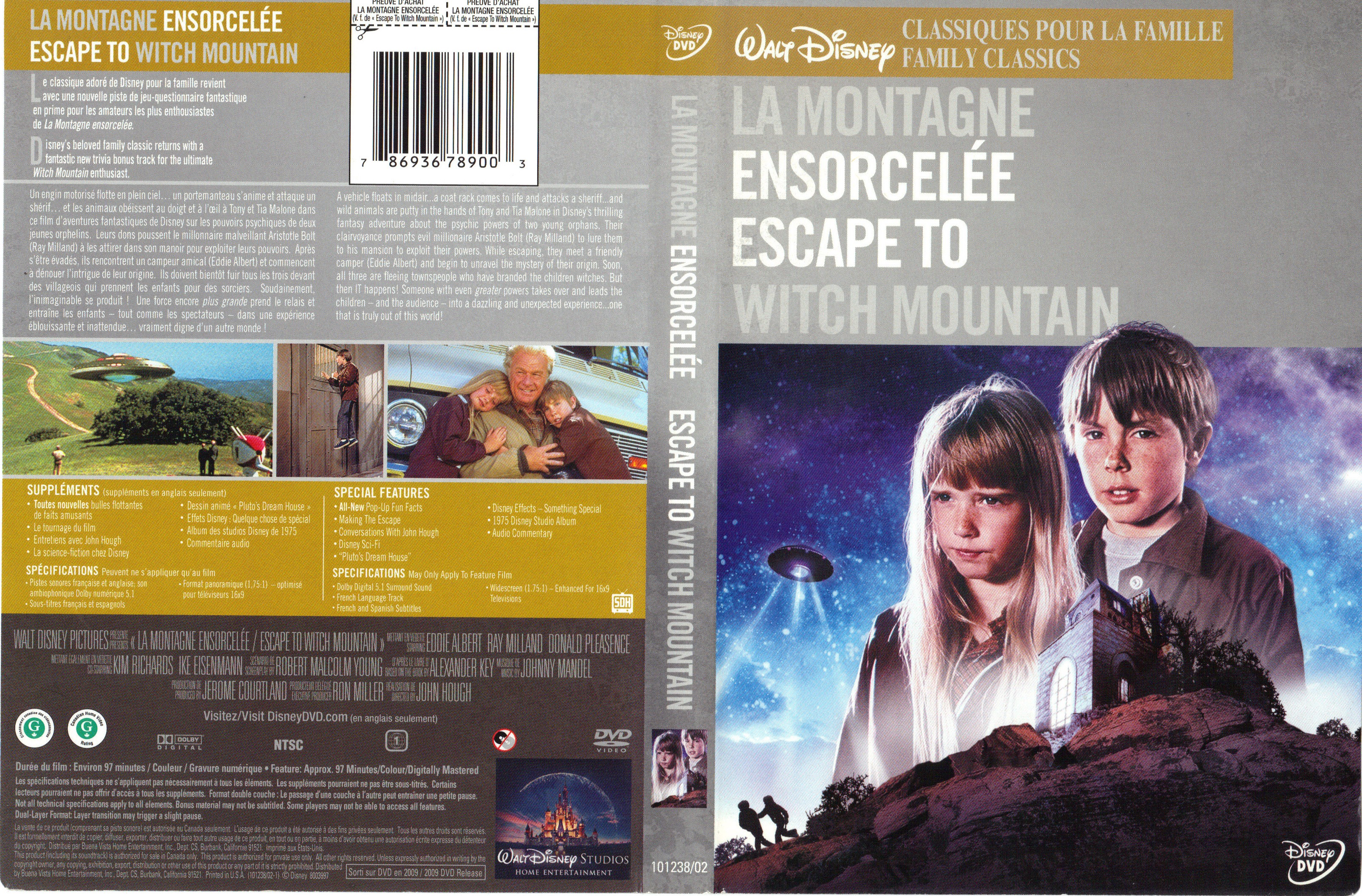 Jaquette DVD La Montagne Ensorcele