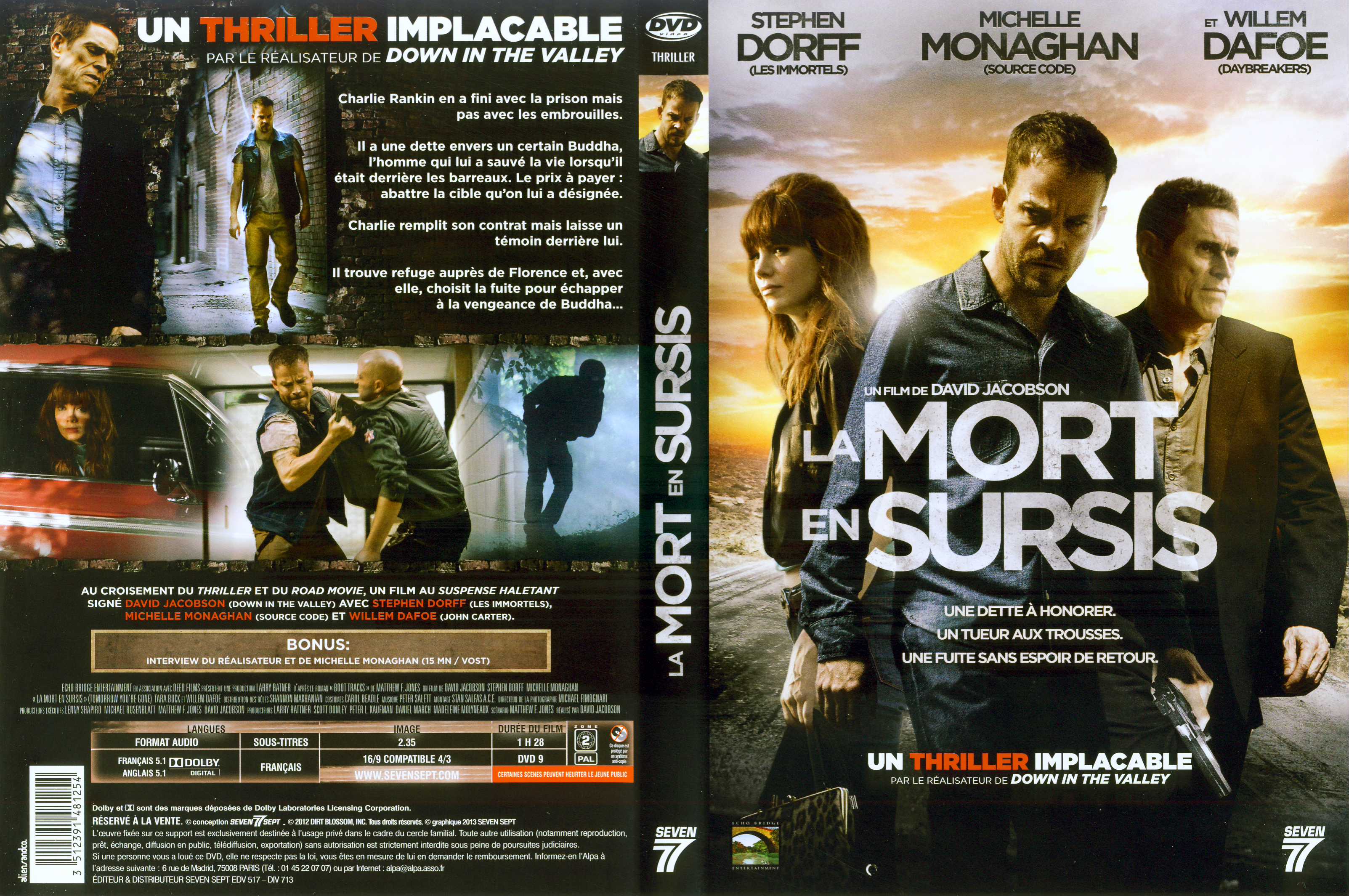 Jaquette DVD La Mort en sursis