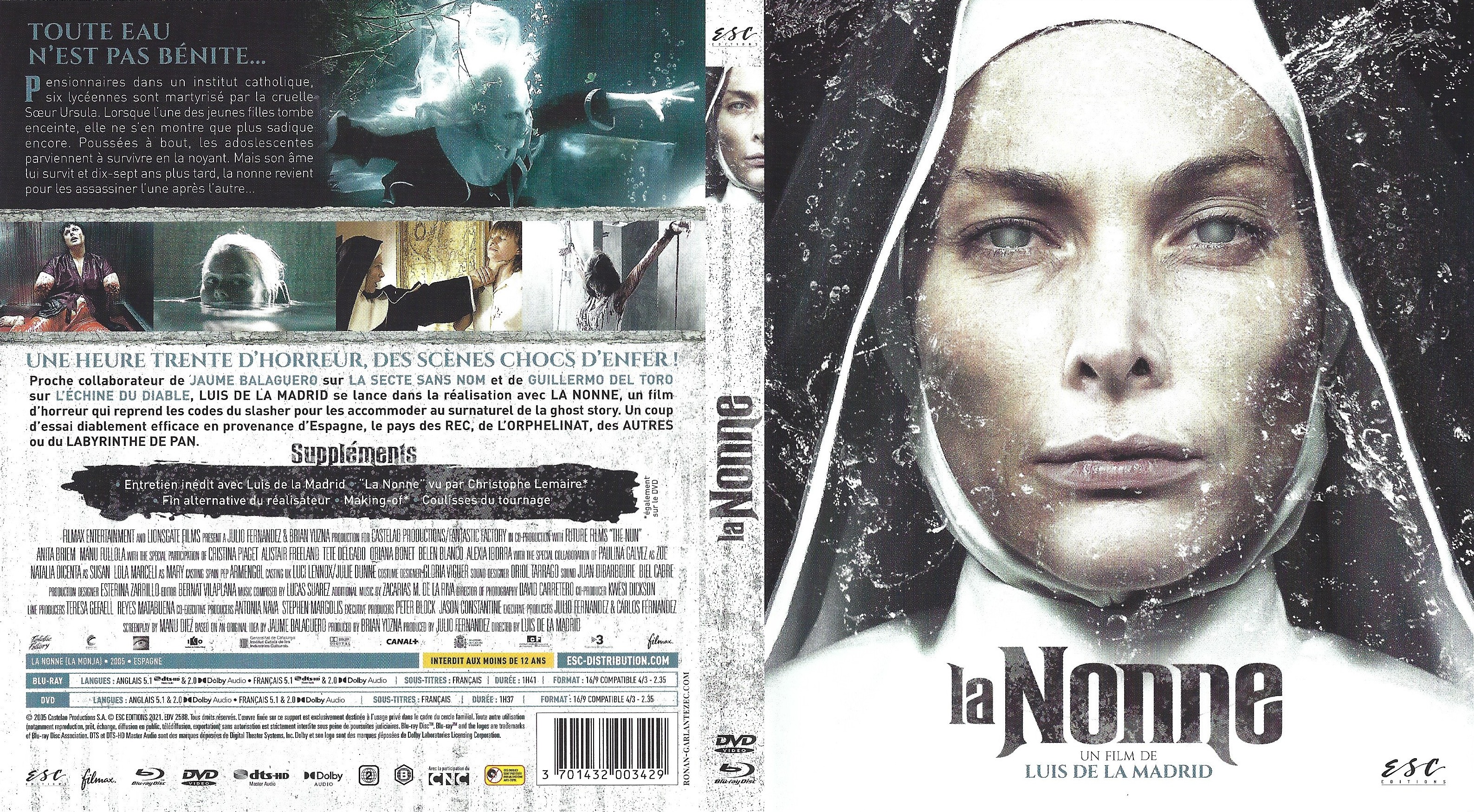 Jaquette DVD La Nonne 2018 (BLU-RAY) v2