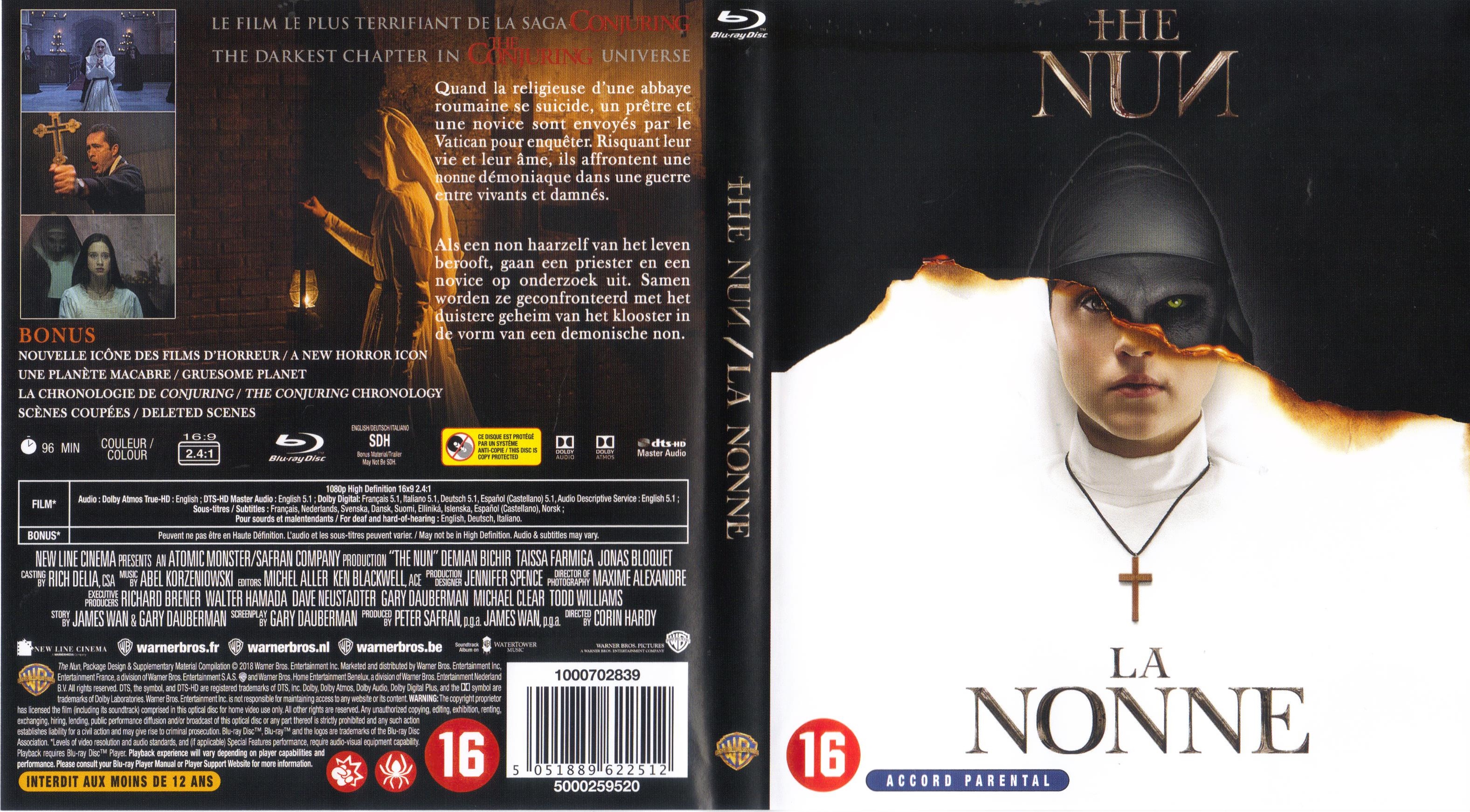 Jaquette DVD La Nonne (2018)