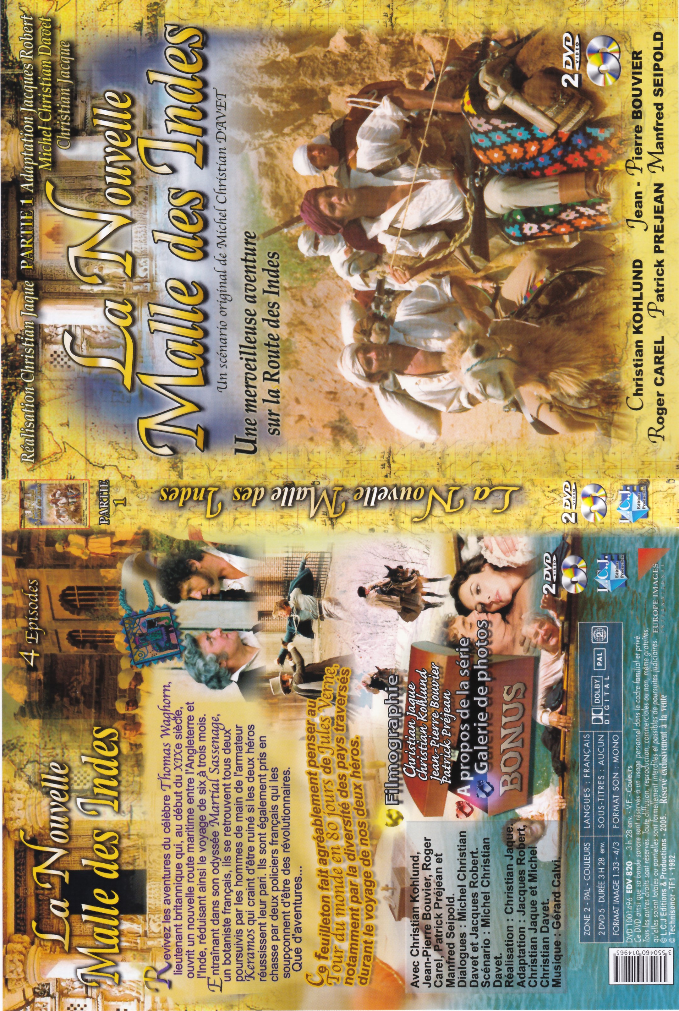 Jaquette DVD La Nouvelle Malle des Indes - Partie 1