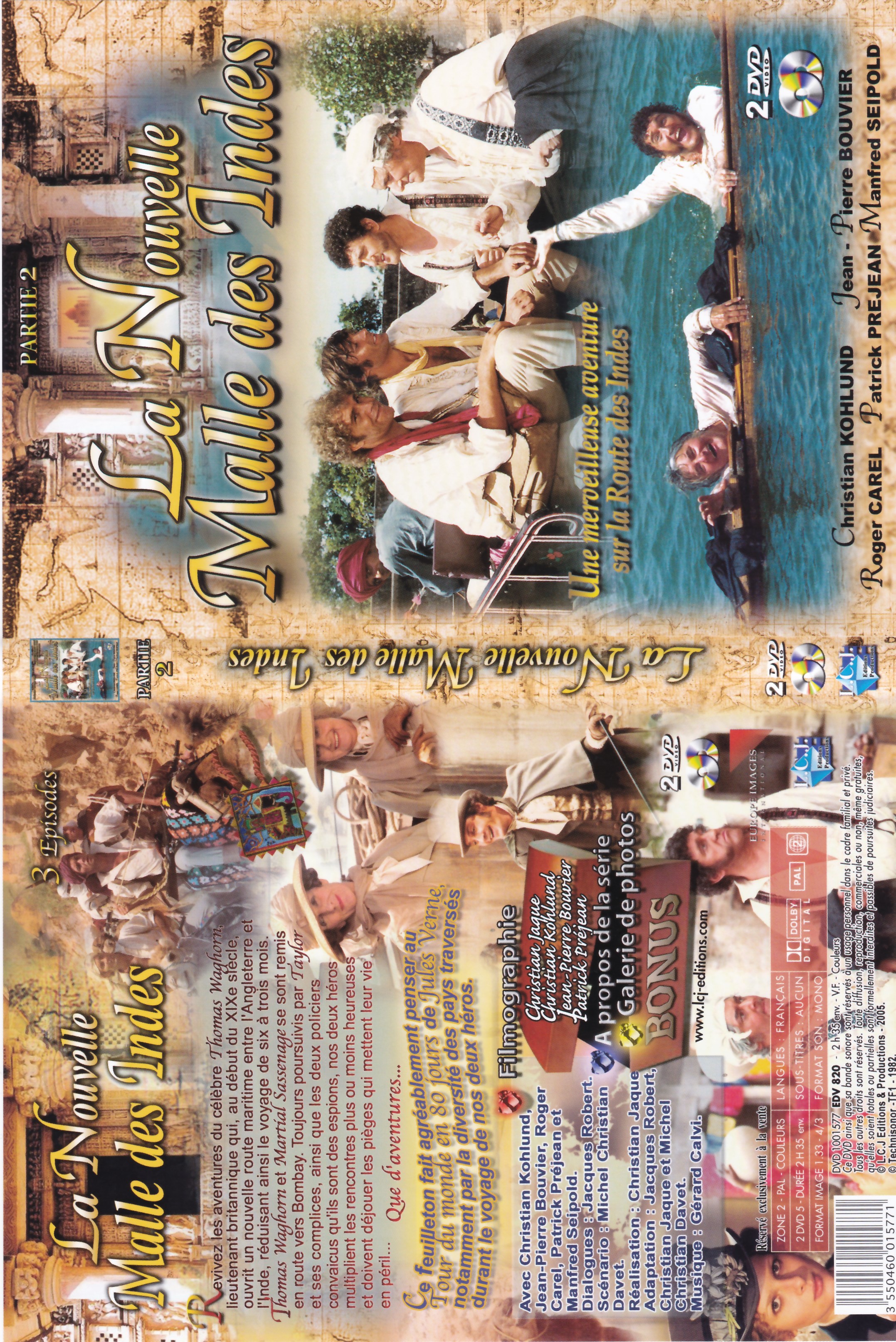 Jaquette DVD La Nouvelle Malle des Indes - Partie 2