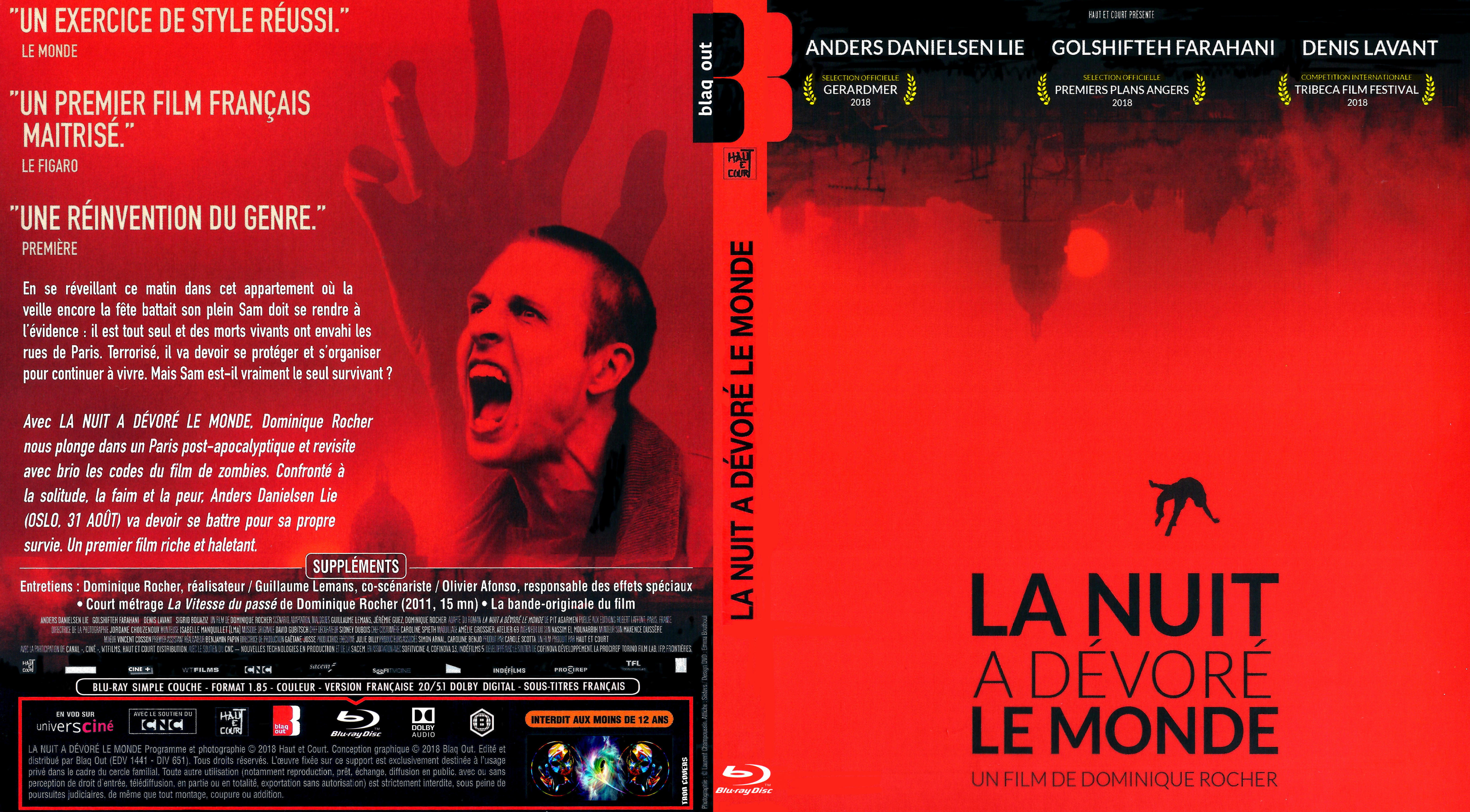 Jaquette DVD La Nuit a Dvor le Monde custom (BLU-RAY)