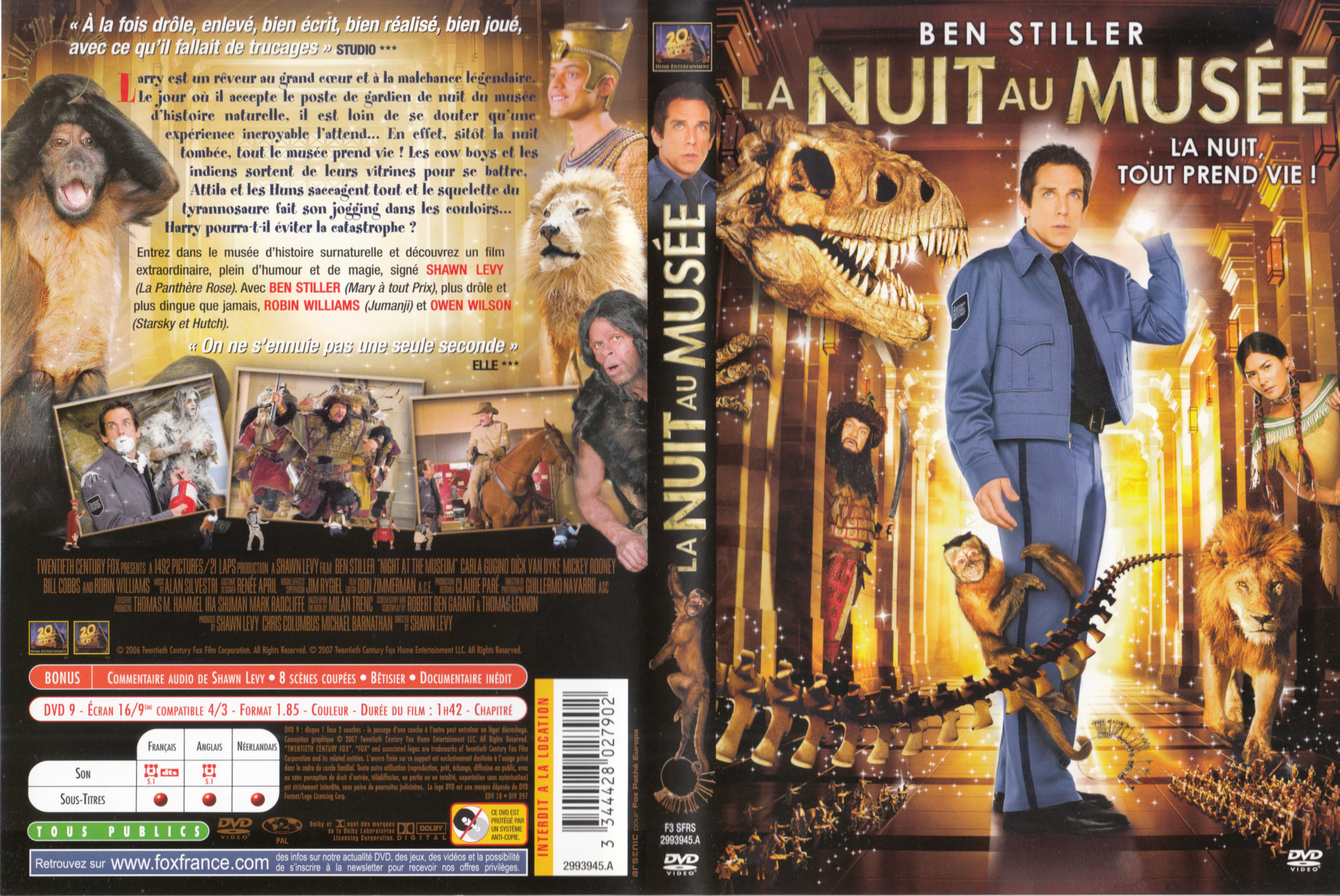 Jaquette DVD La Nuit au muse v4