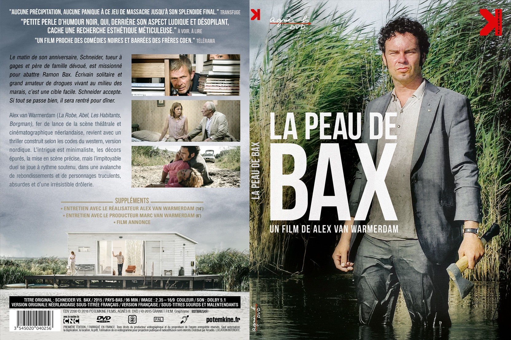 Jaquette DVD La Peau de Bax