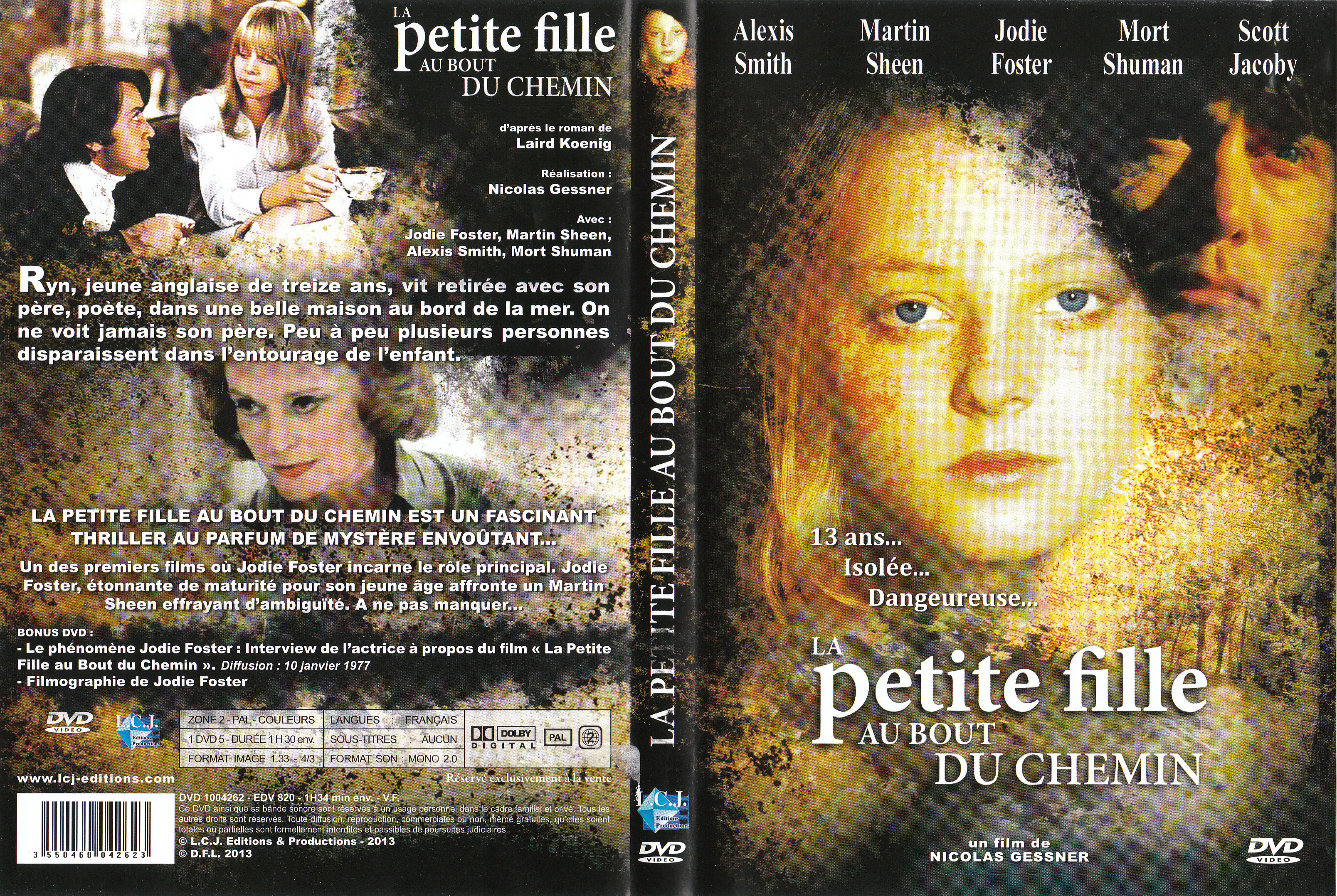 Jaquette DVD La Petite Fille au bout du chemin