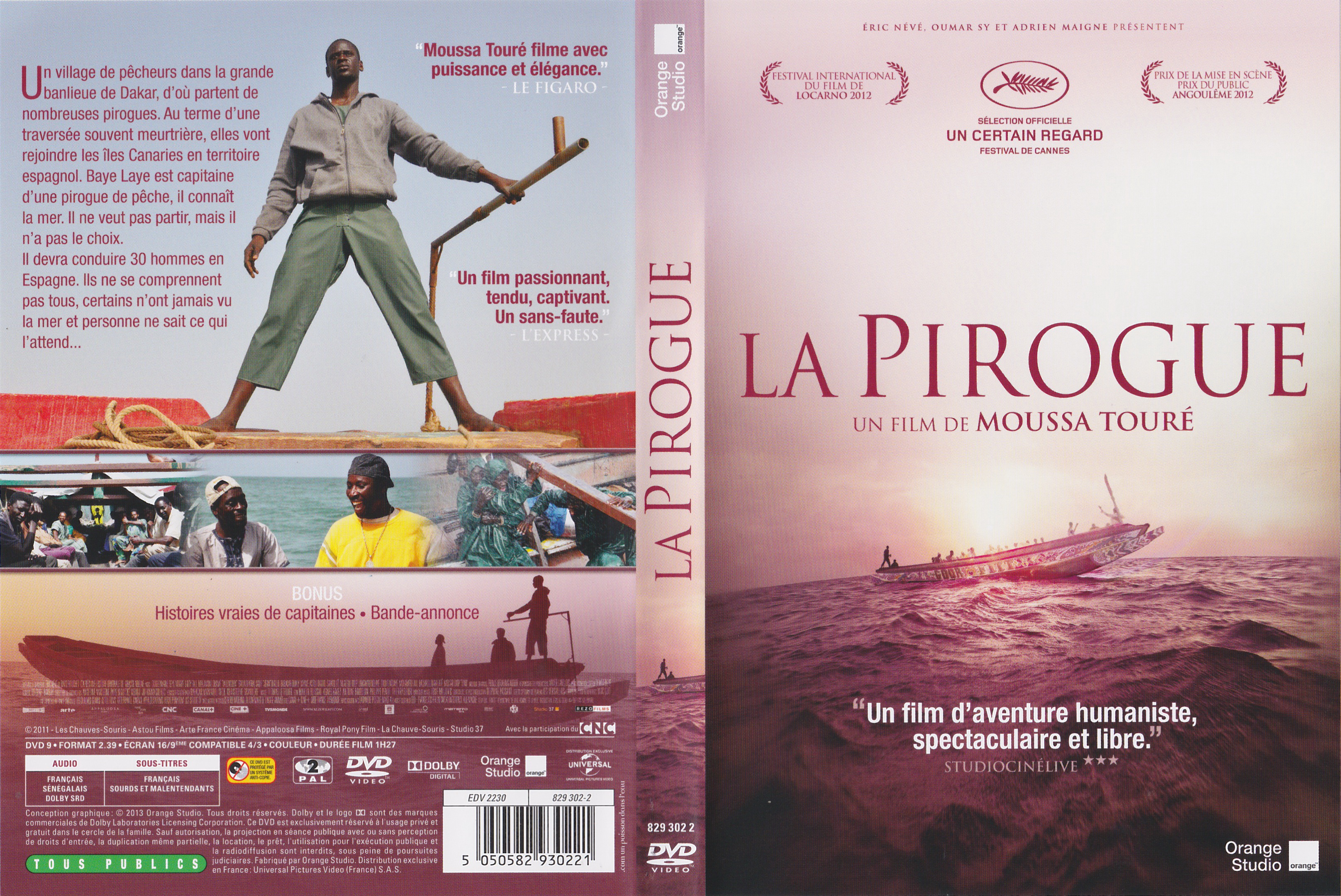 Jaquette DVD La Pirogue