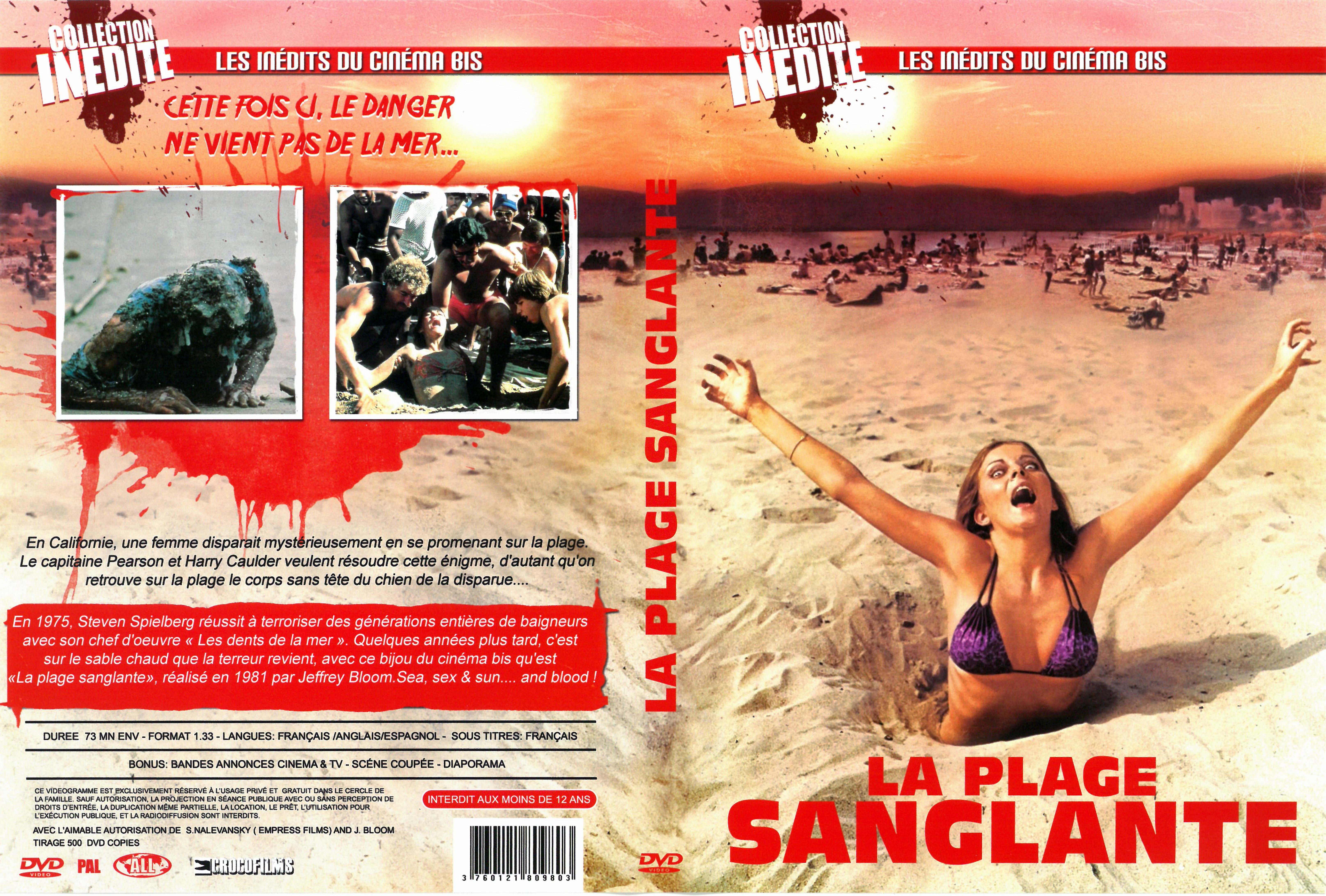 Jaquette DVD La Plage sanglante