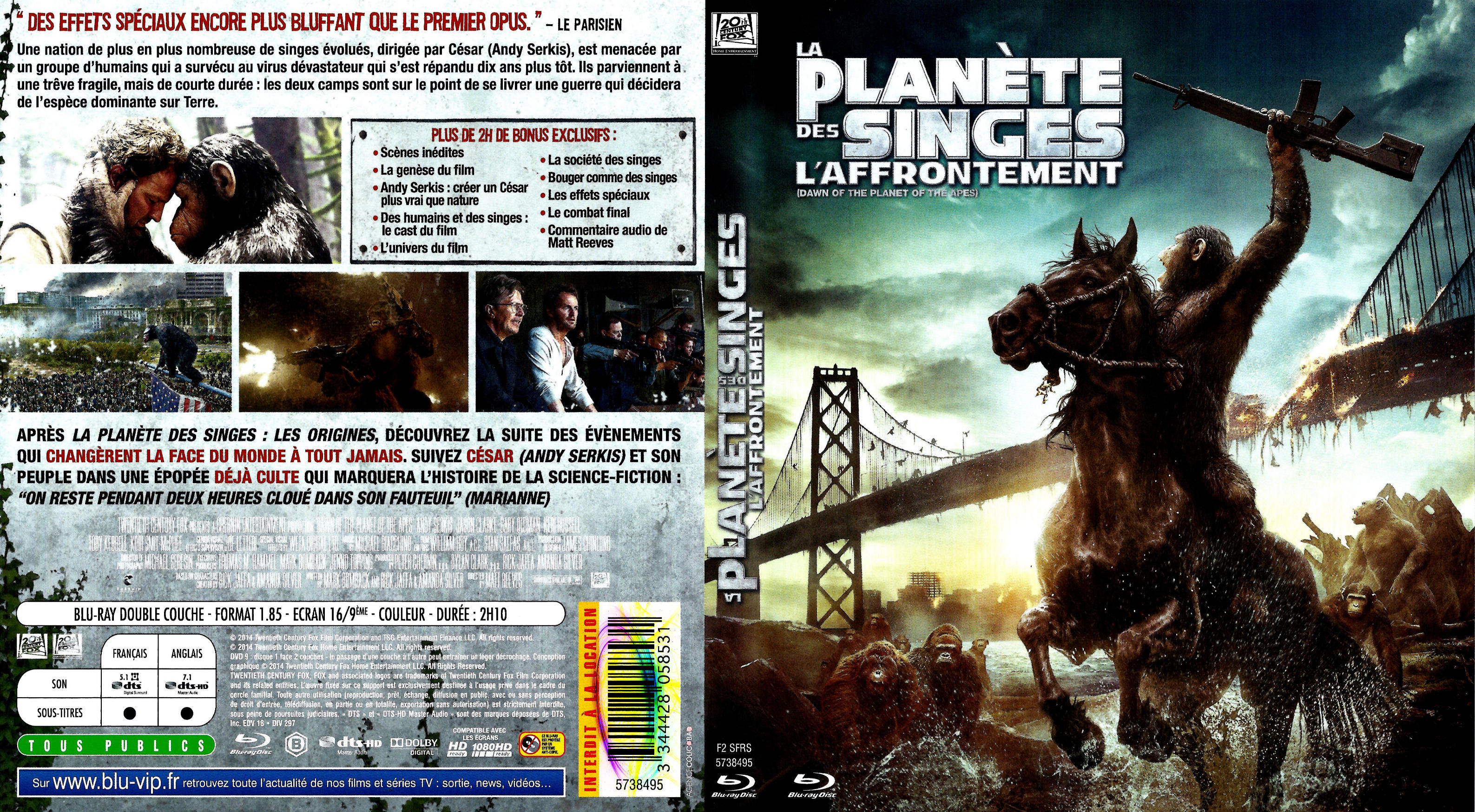 Jaquette DVD La Plante des singes : l