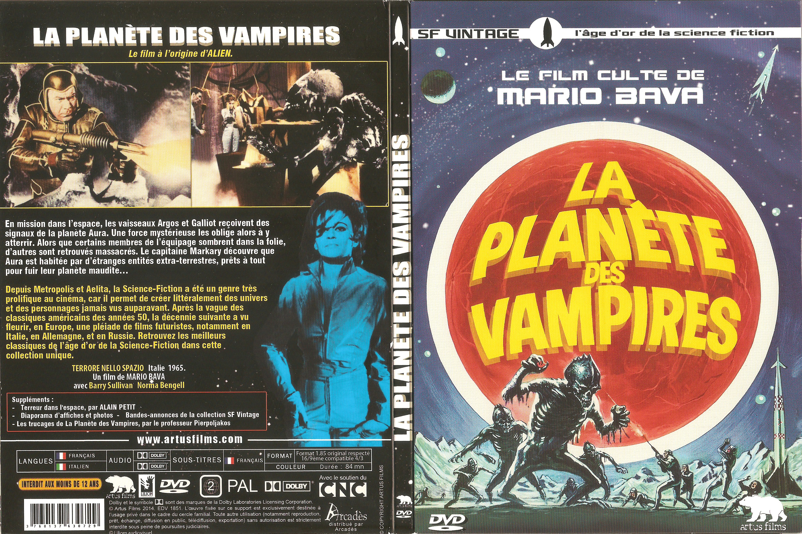 Jaquette DVD La Plante des vampires v2