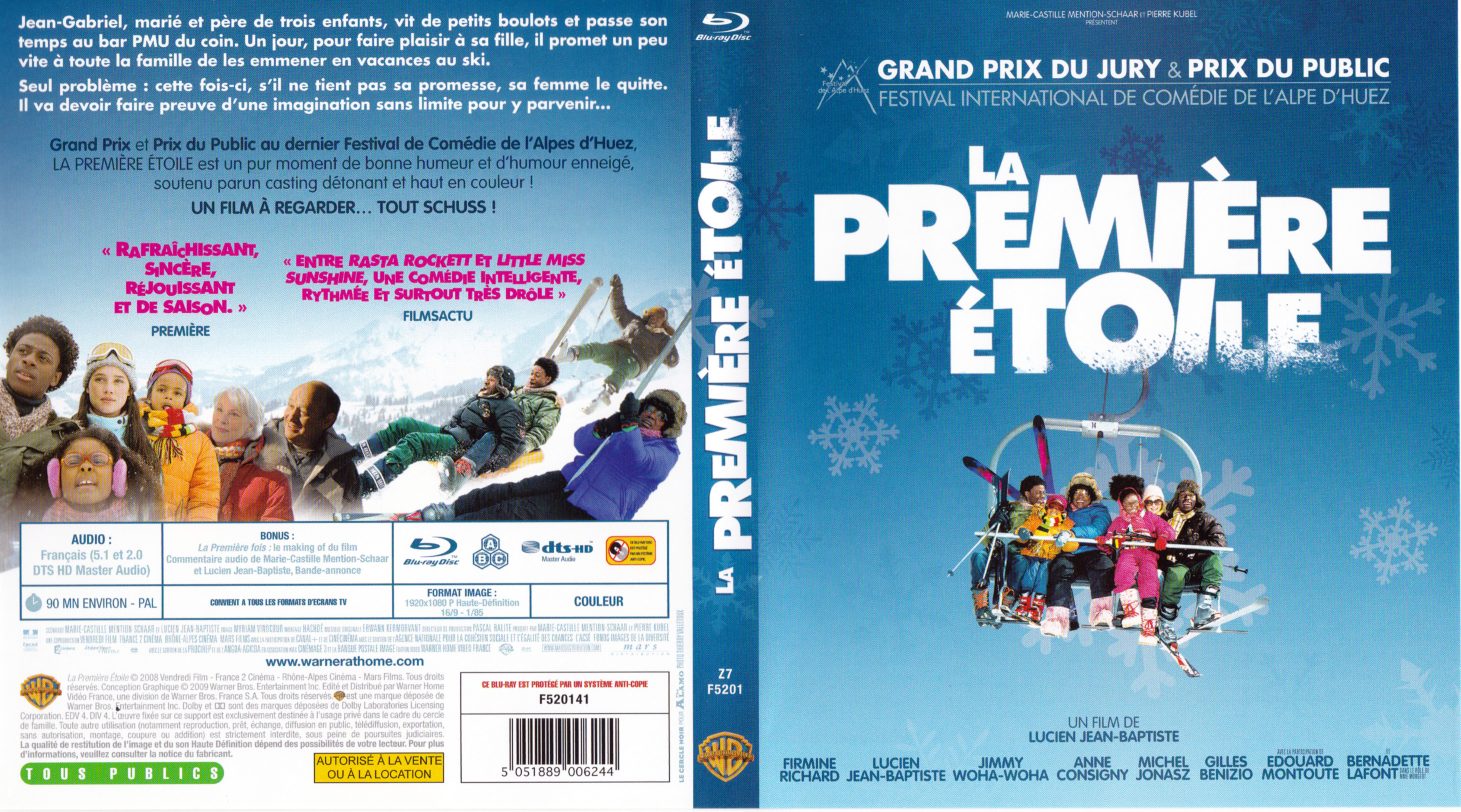 Jaquette DVD La Premire toile (BLU-RAY)