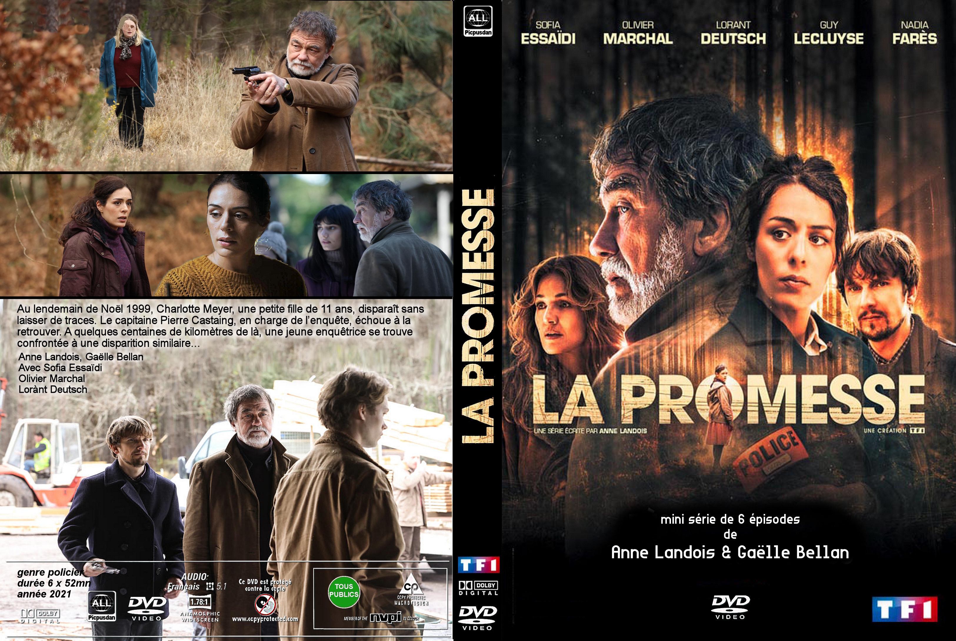 Jaquette DVD La Promesse custom