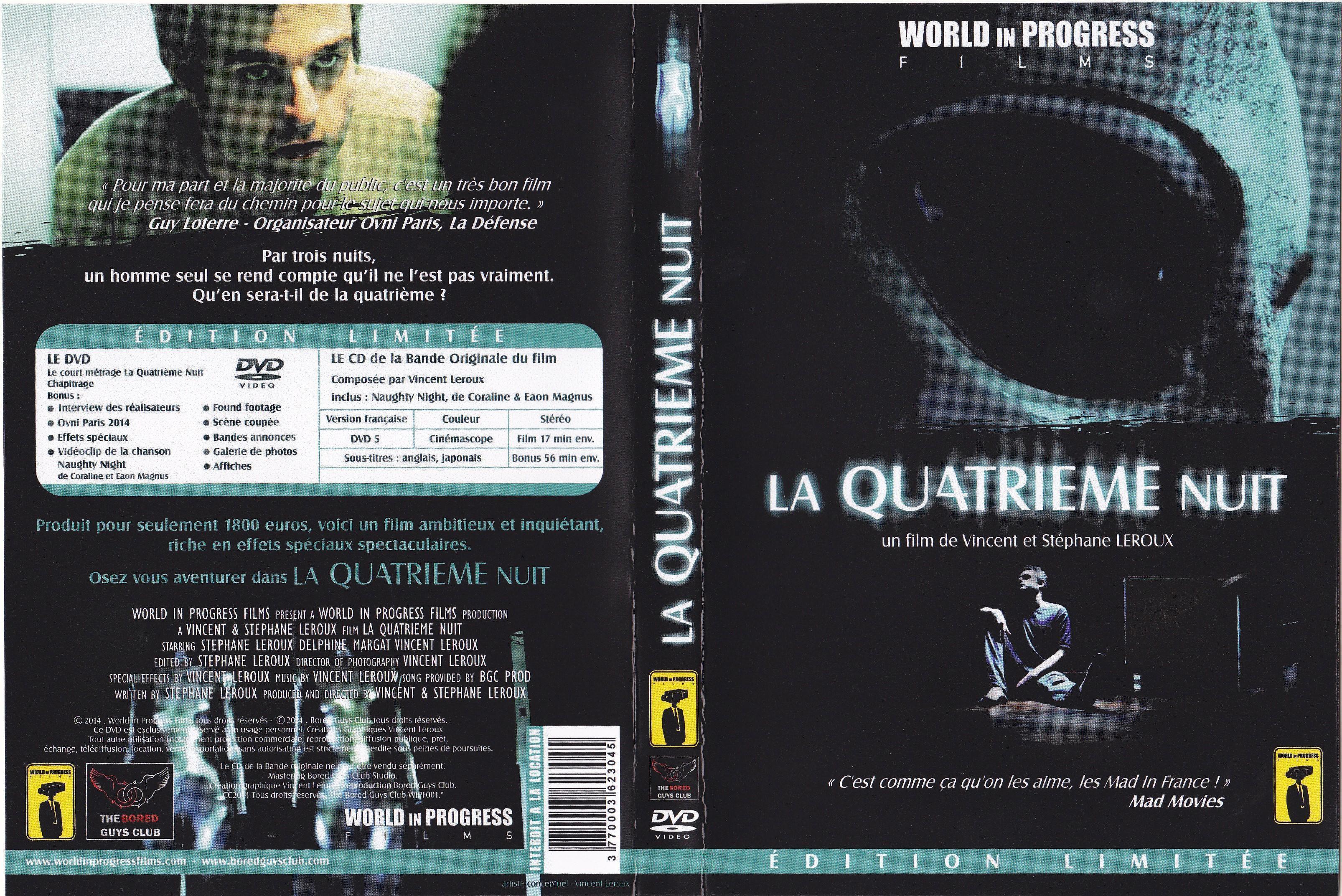 Jaquette DVD La Quatrime Nuit