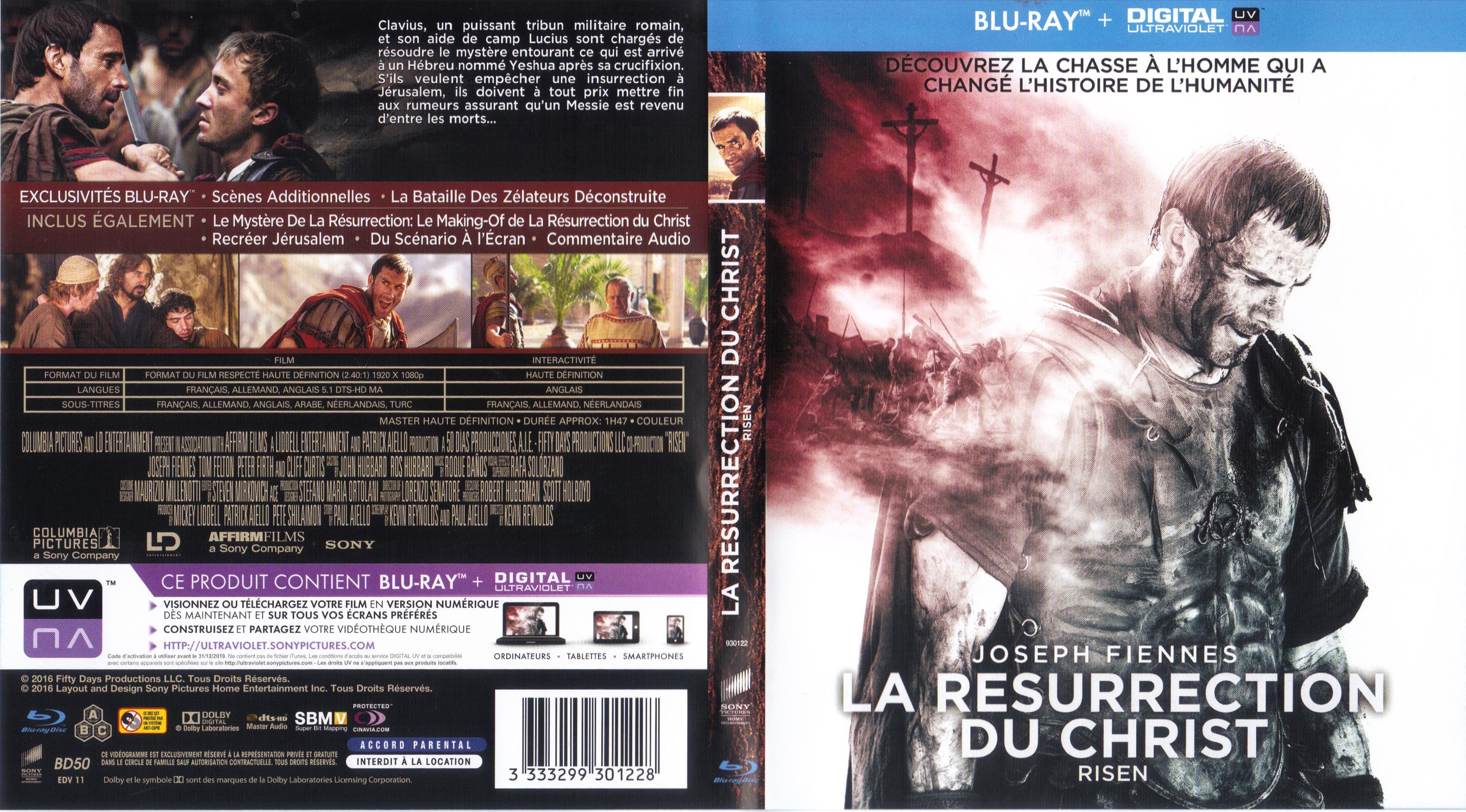 Jaquette DVD La Rsurrection du Christ (BLU-RAY)