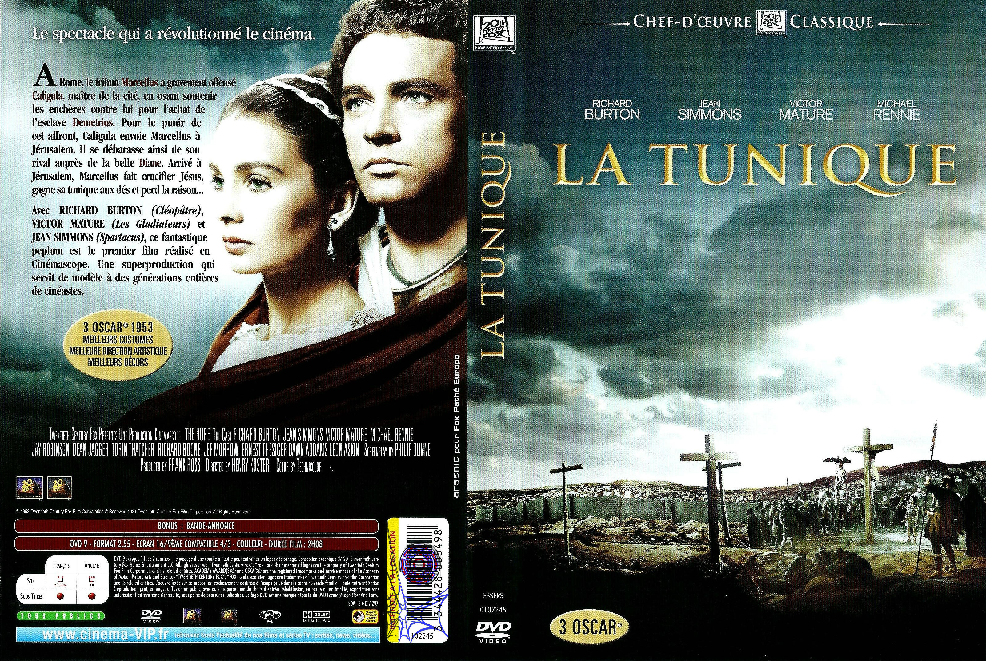 Jaquette DVD La Tunique v3