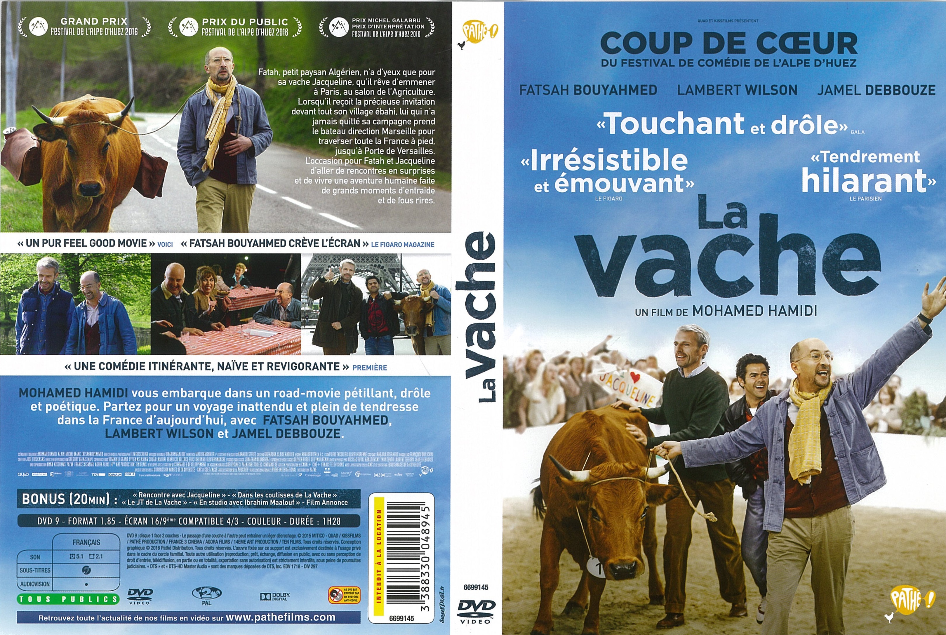 Jaquette DVD La Vache