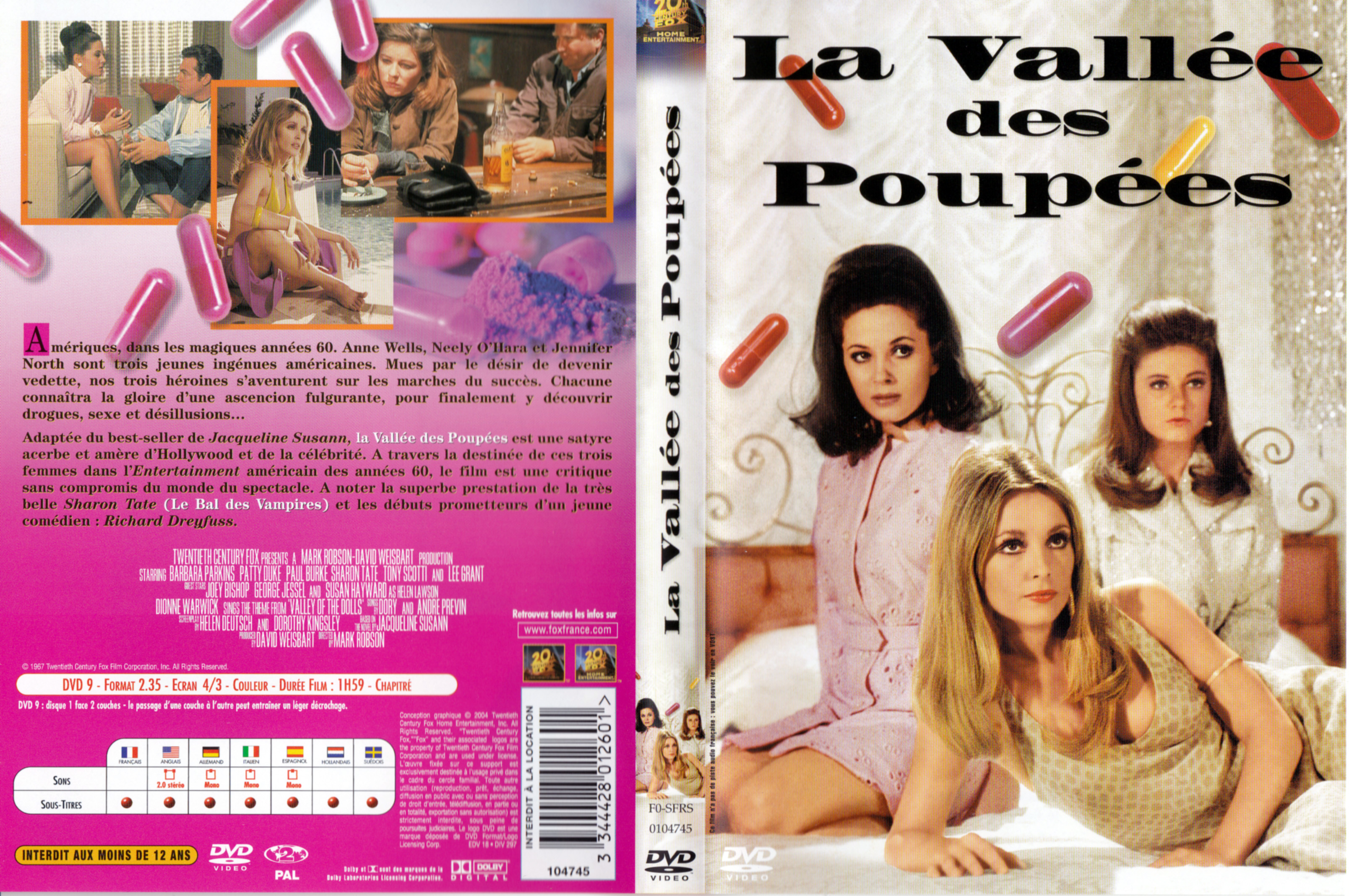 Jaquette DVD La Vallee des poupees