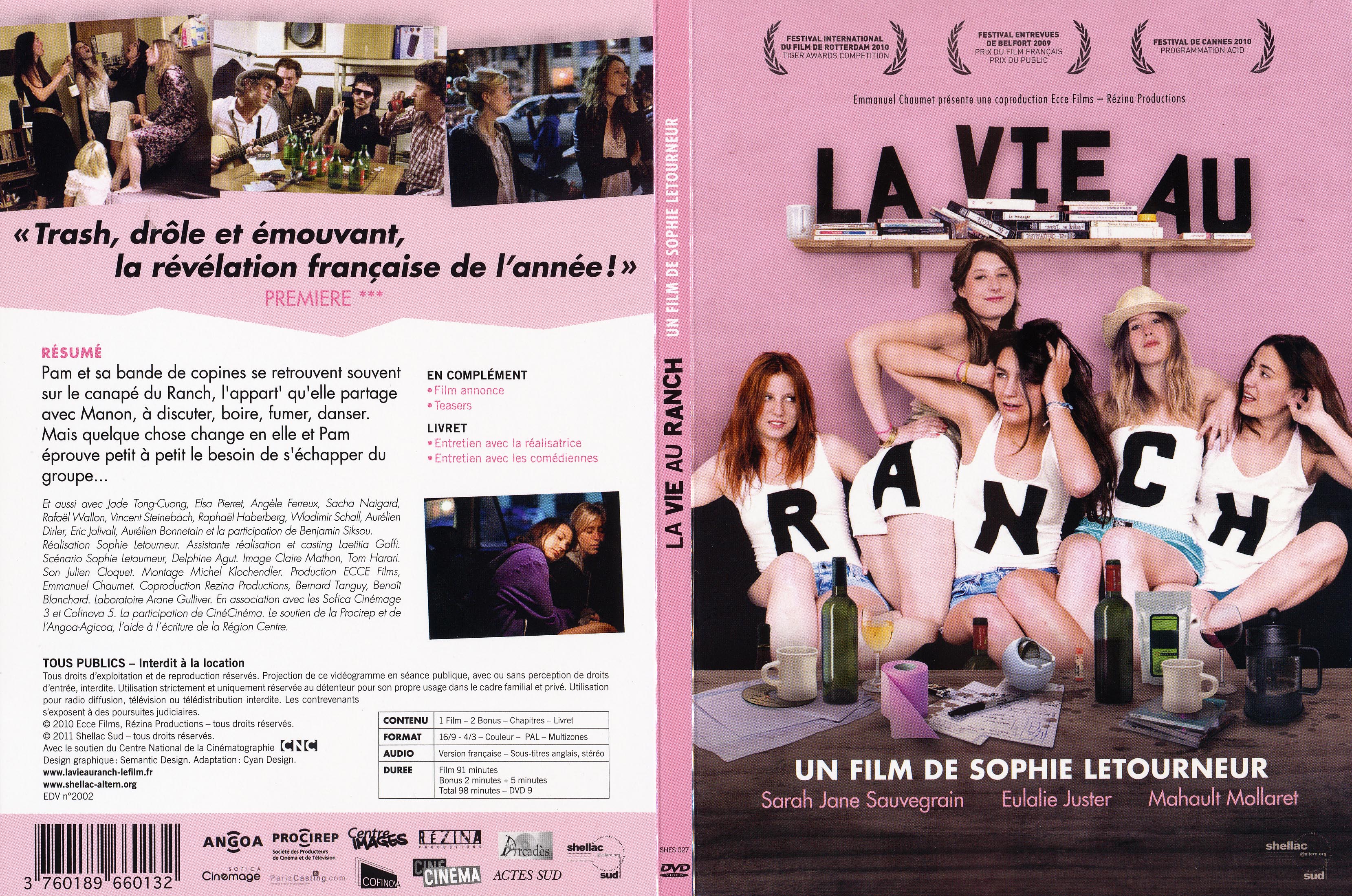 Jaquette DVD La Vie au ranch