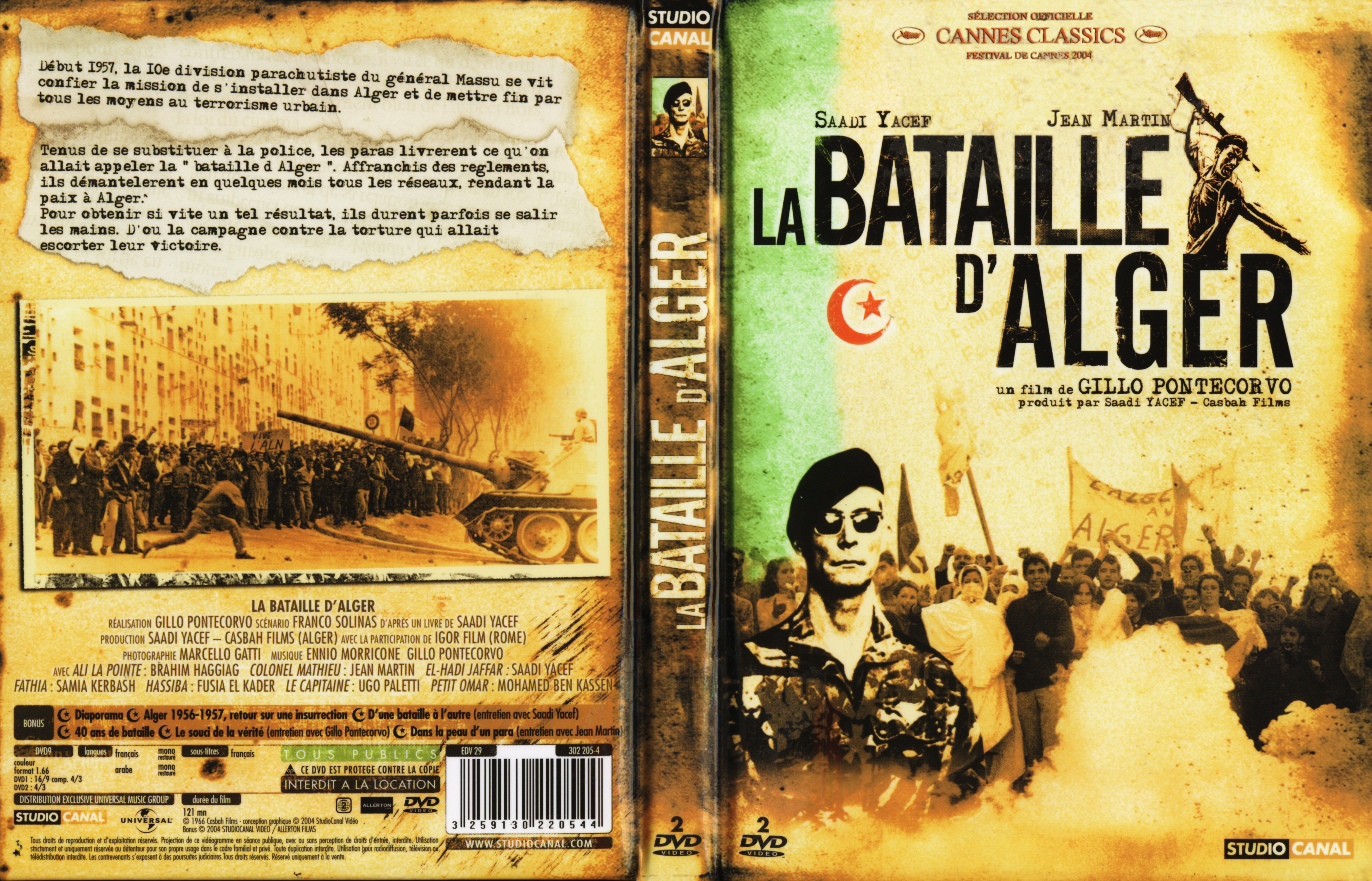 Jaquette DVD La bataille d