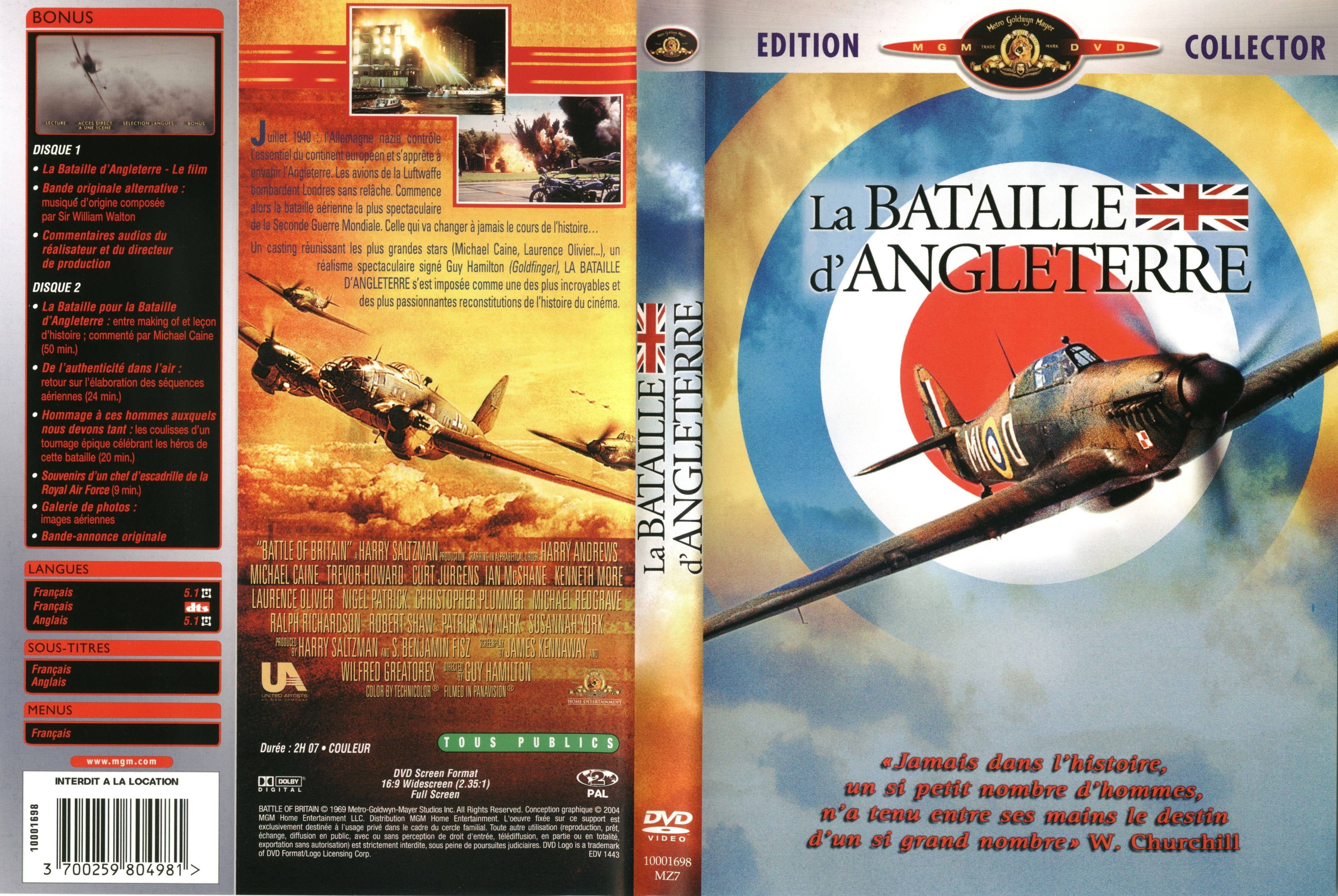 Jaquette DVD La bataille d