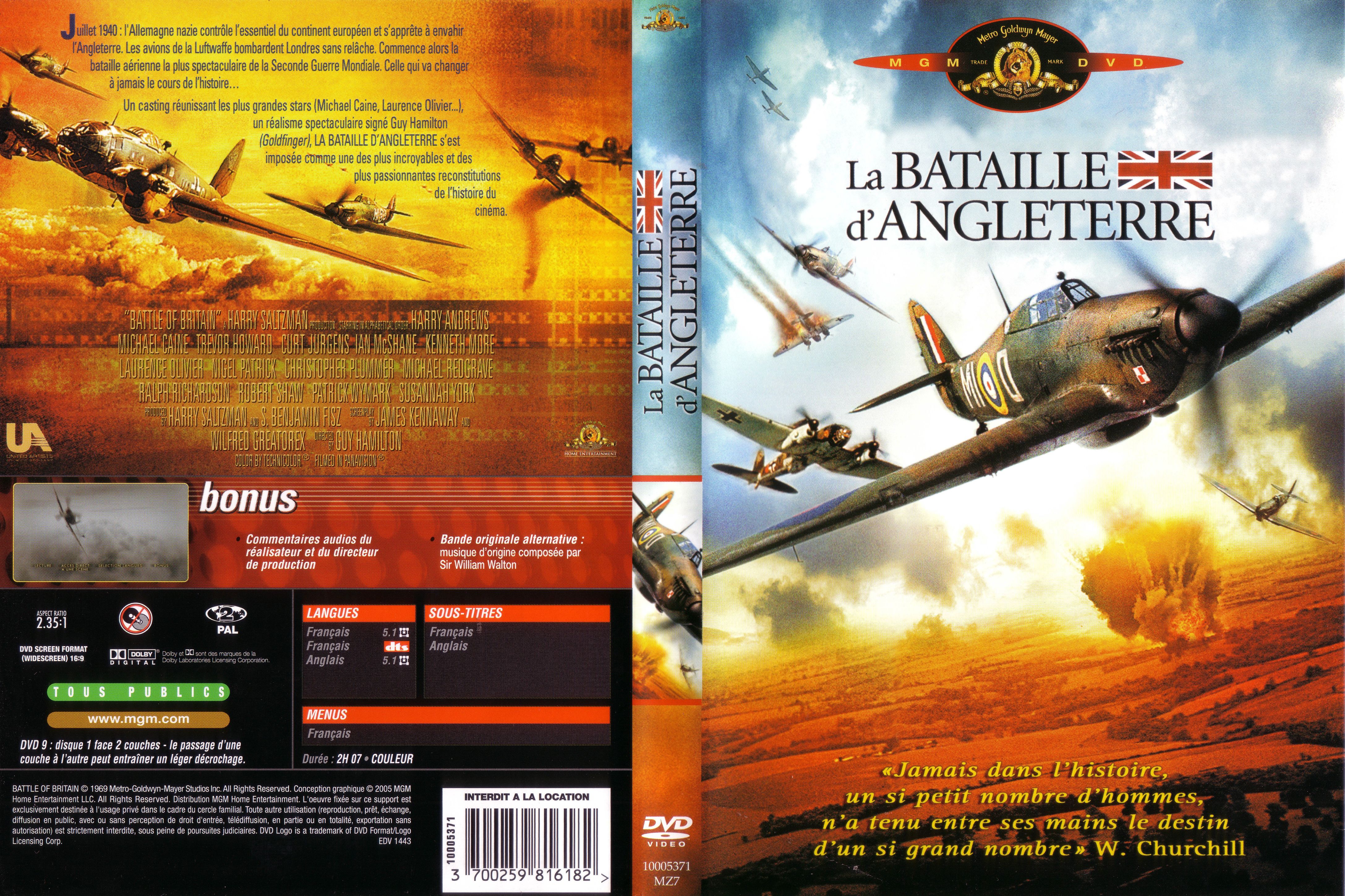 Jaquette DVD La bataille d