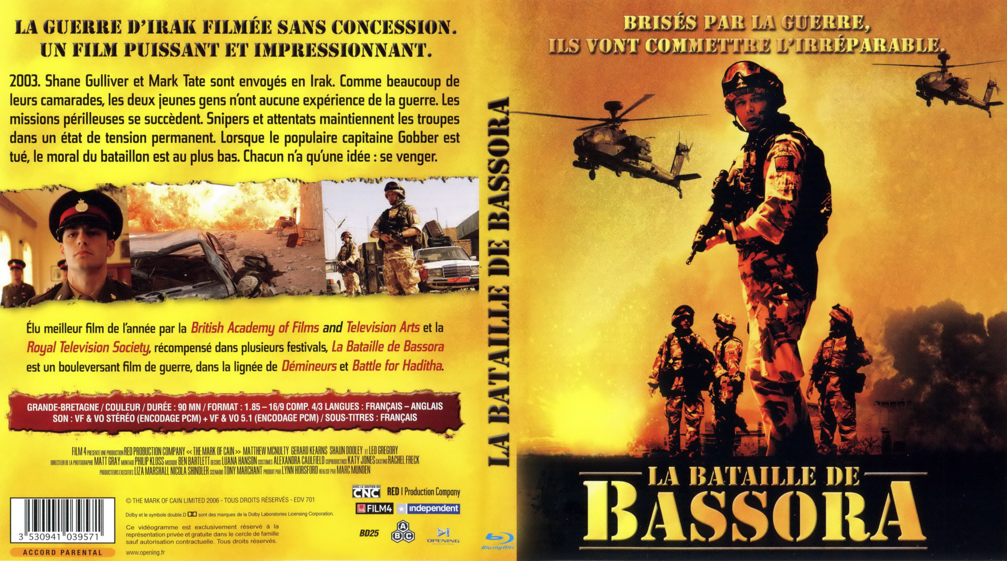 Jaquette DVD La bataille de Bassora (BLU-RAY)