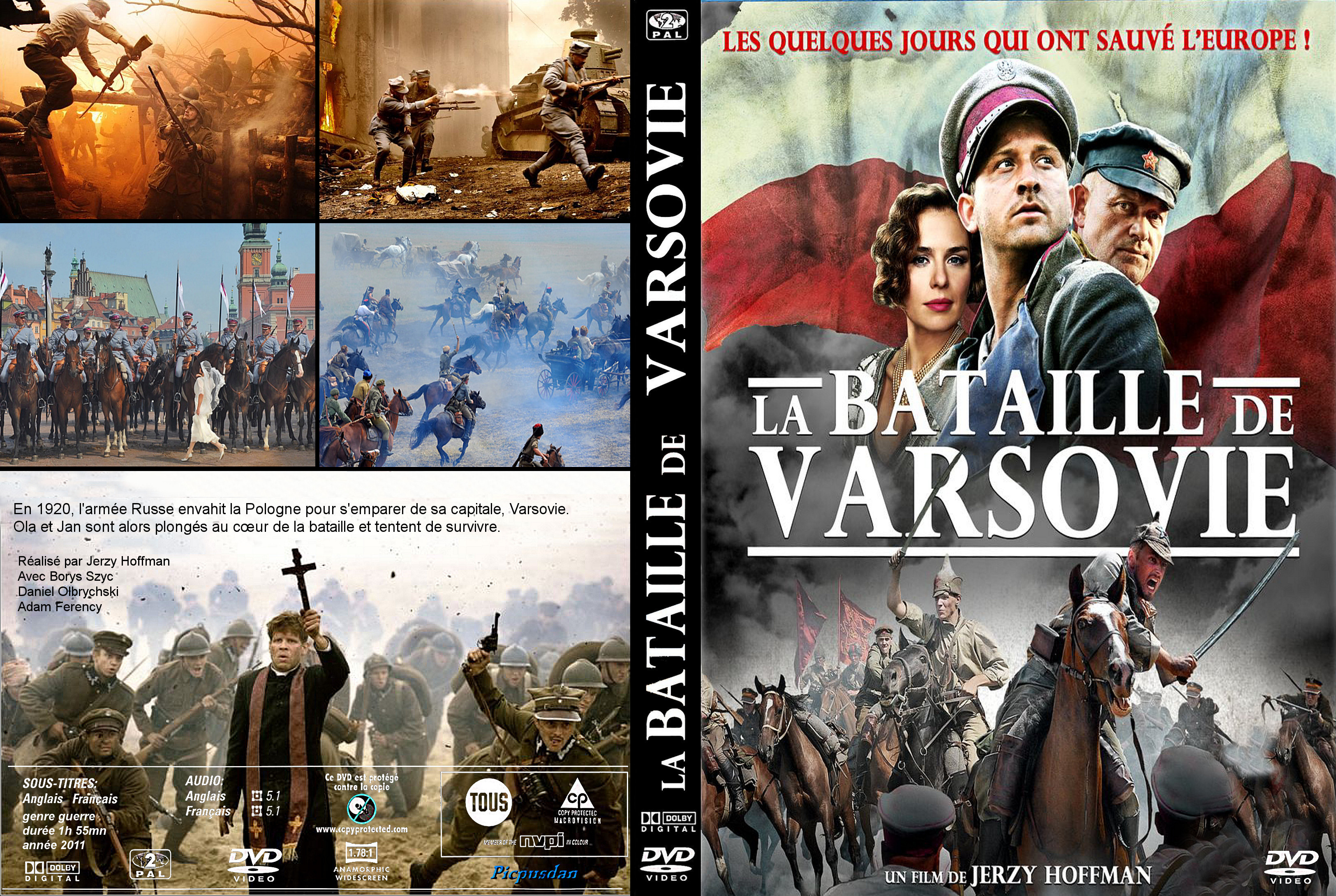 Jaquette DVD La bataille de Varsovie custom